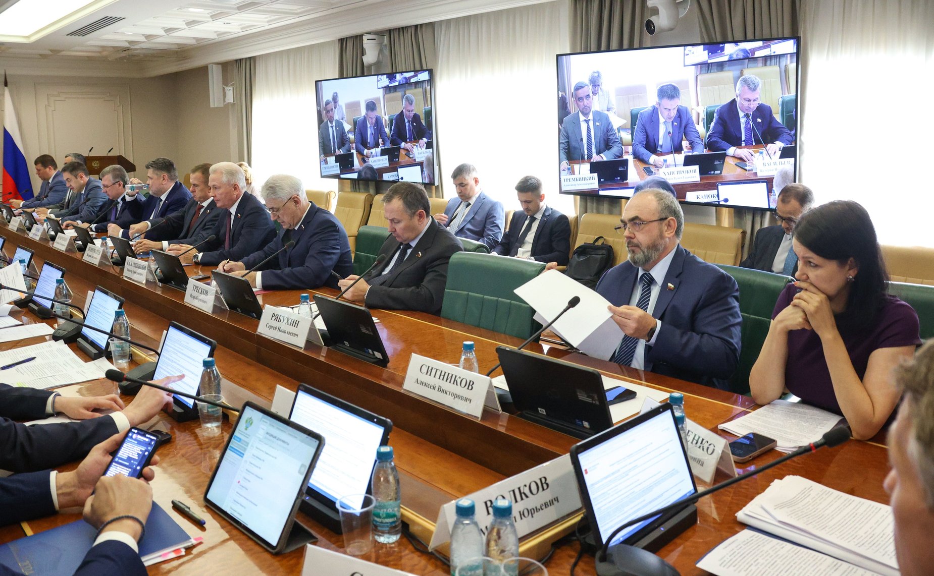 Заседание Комитета Совета Федерации по экономической политике
