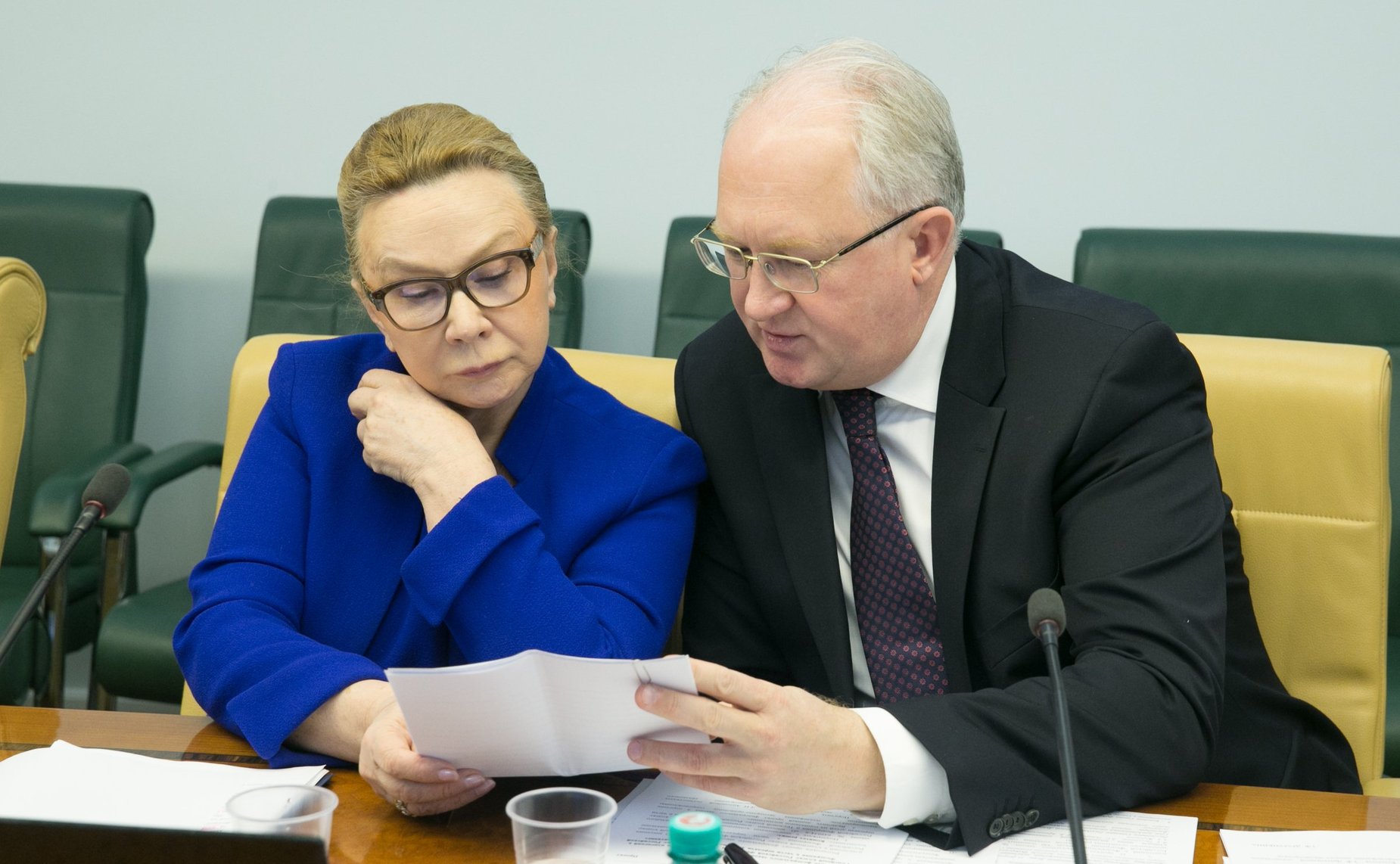 Л. Косткина на заседании Комитета СФ по науке образованию и культуре