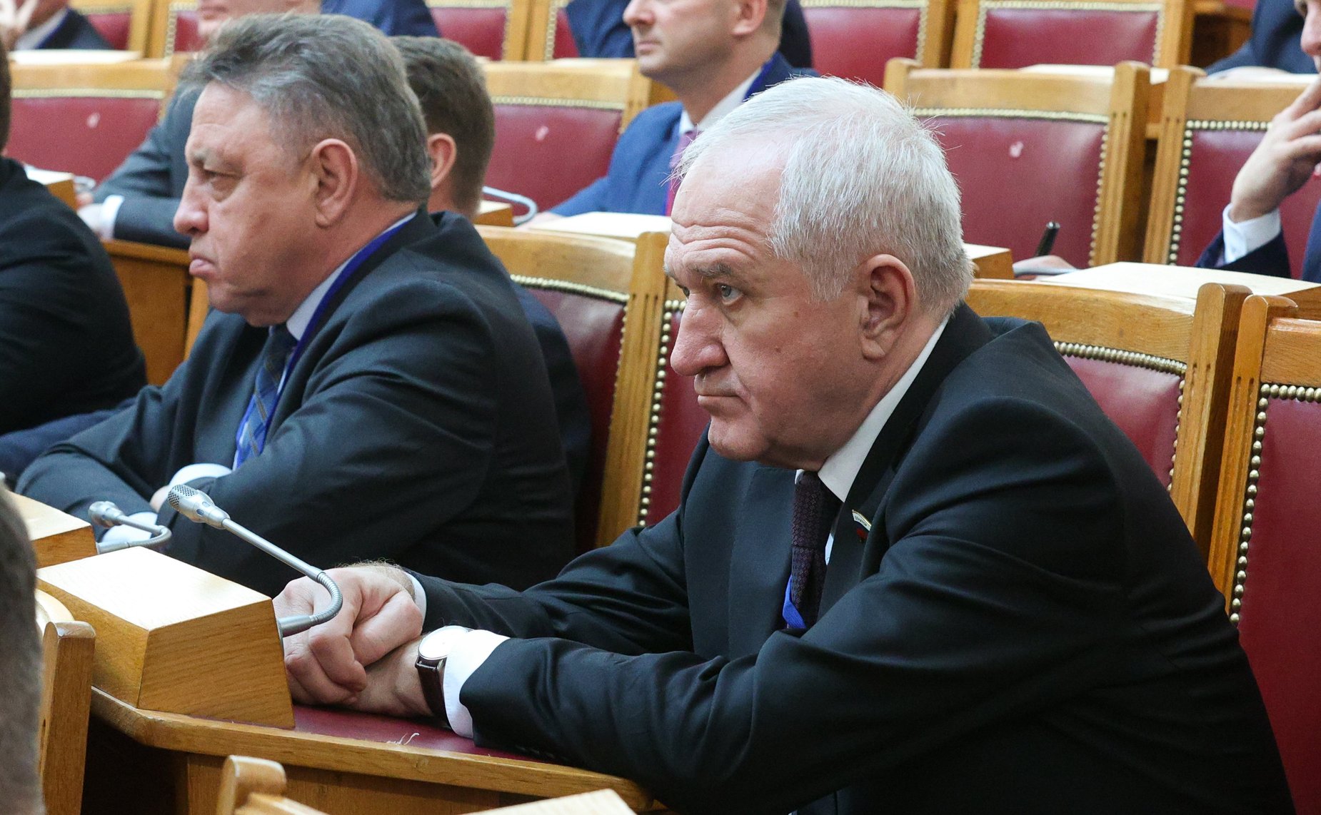 Президент Российской Федерации Владимир Путин встретился с членами Совета законодателей РФ при Федеральном Собрании