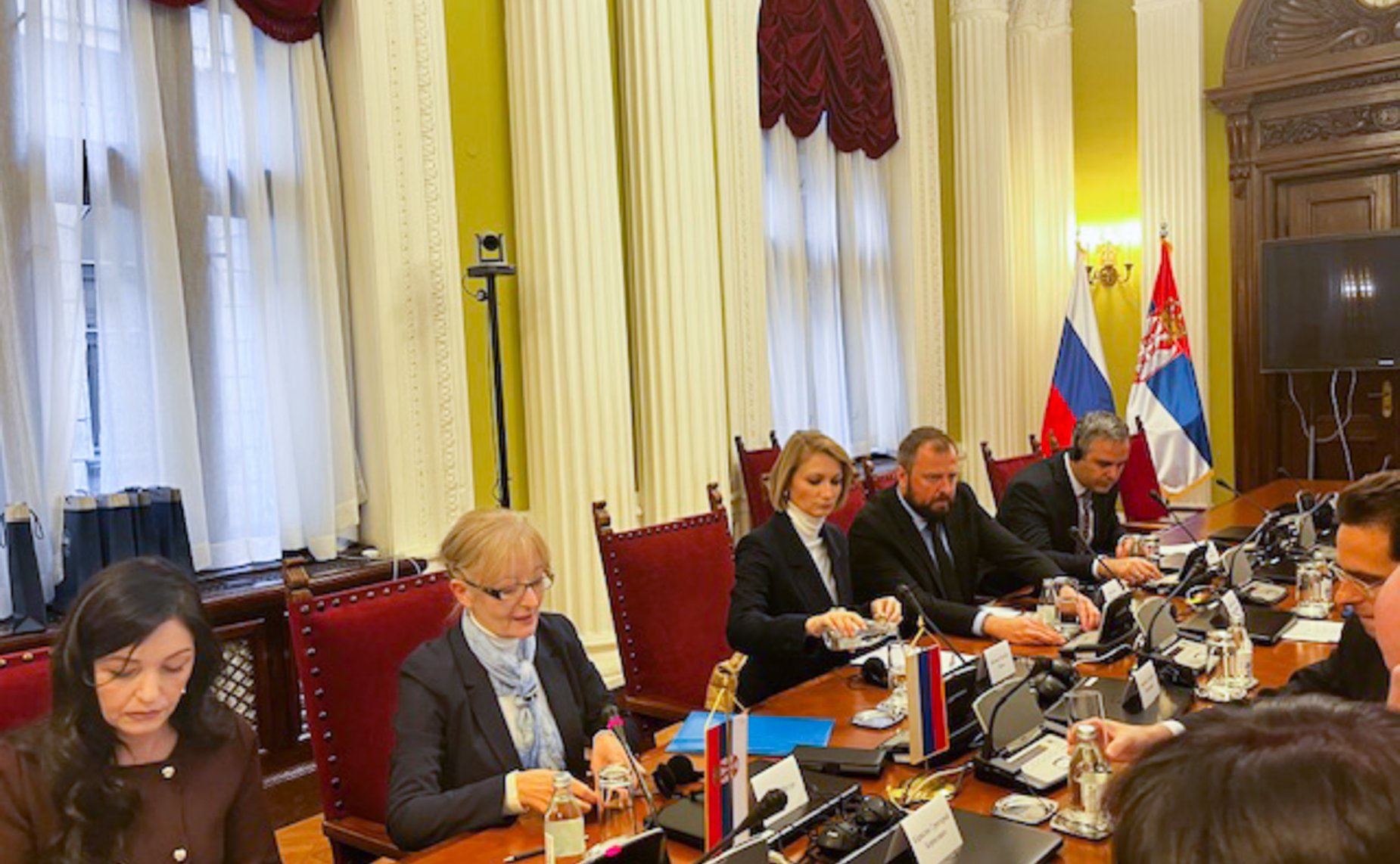 Совместное заседание Комитета по международным делам Совета Федерации и Комитета по международным делам Народной скупщины Республики Сербия