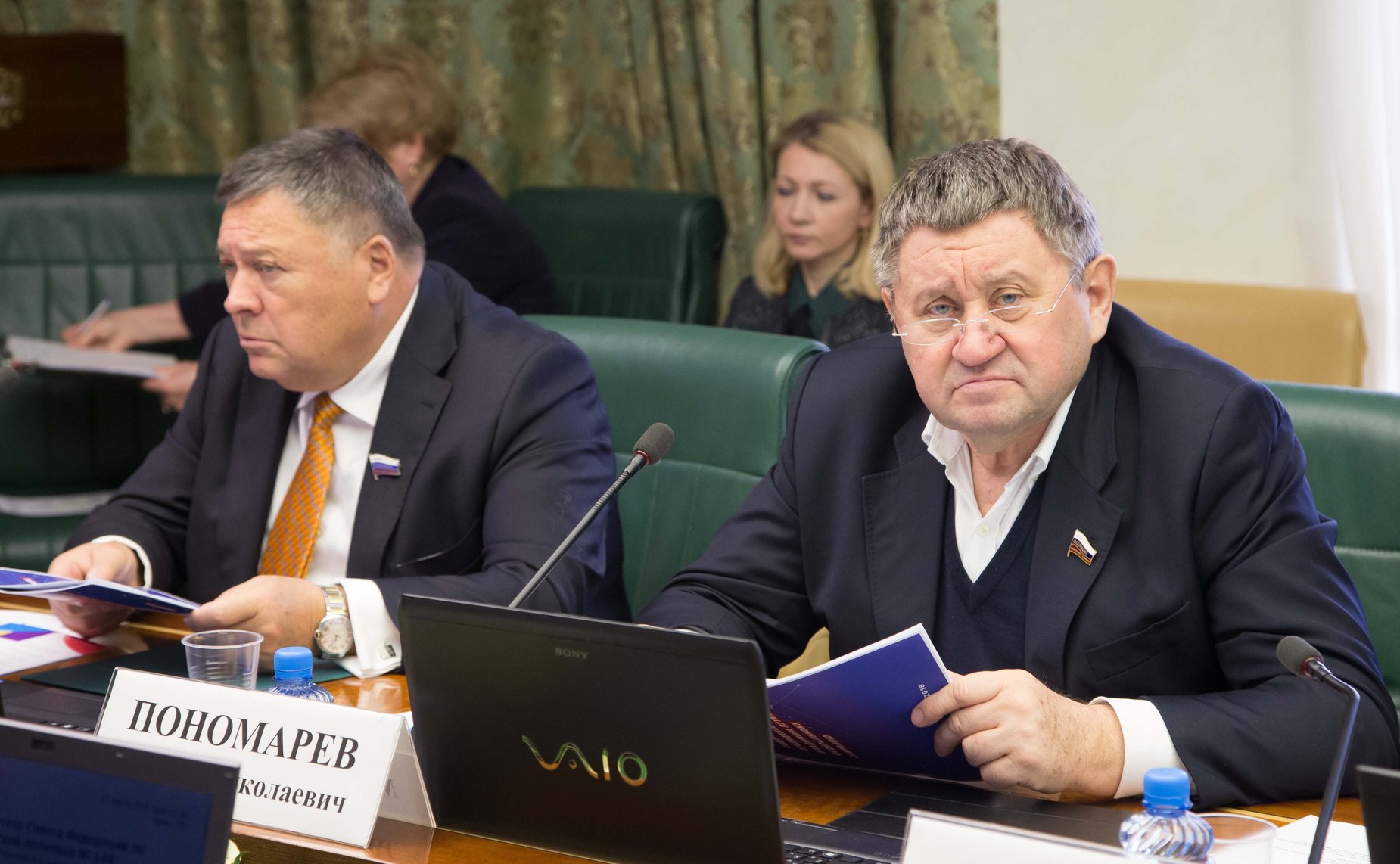 С. Калашников и М. Пономарев