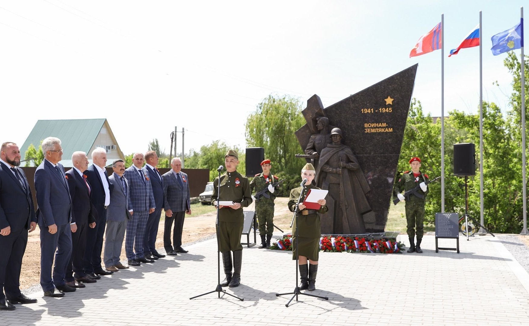 Николай Семисотов принял участие в мероприятиях по случаю 79-летия Победы в Великой Отечественной войне