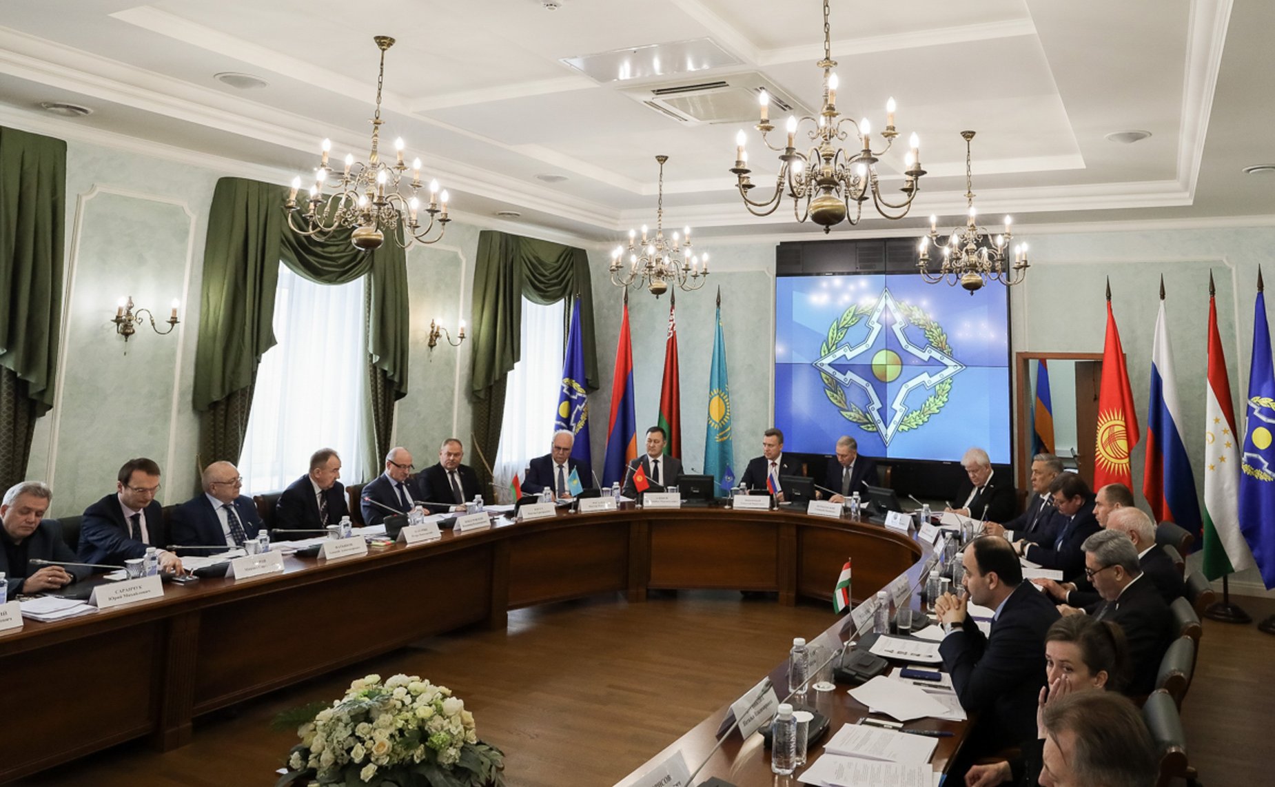 Сенаторы РФ приняли участие в заседаниях постоянных комиссий ПА ОДКБ в Санкт-Петербурге