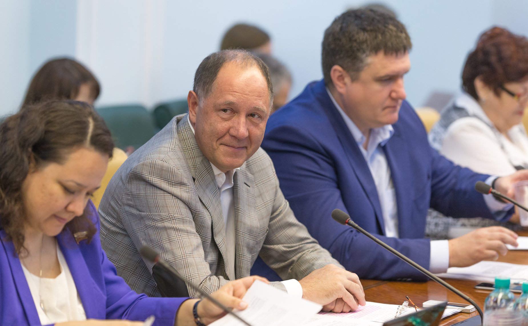 В. Абрамов Заседание Комитета Совета Федерации по социальной политике