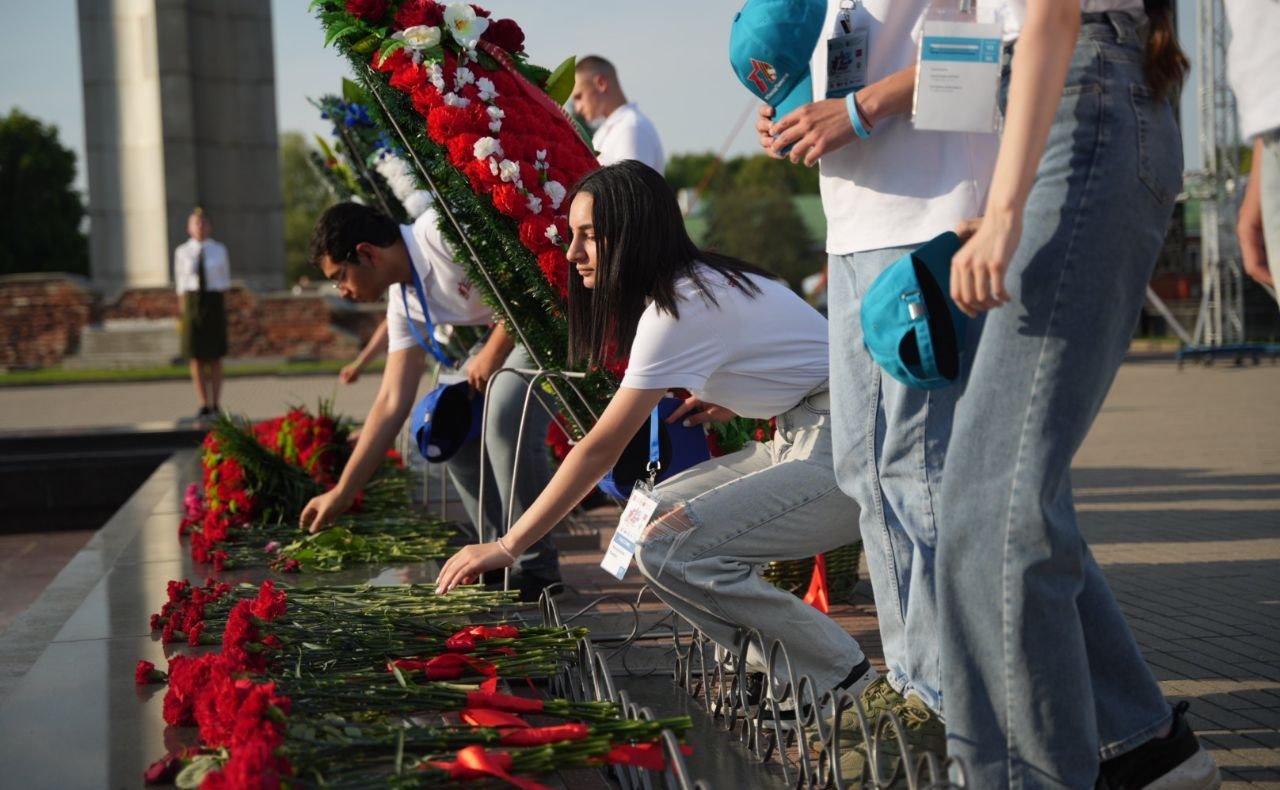 Торжественная церемония старта проекта «Поезд Памяти» состоялась в мемориальном комплексе «Брестская крепость-герой»