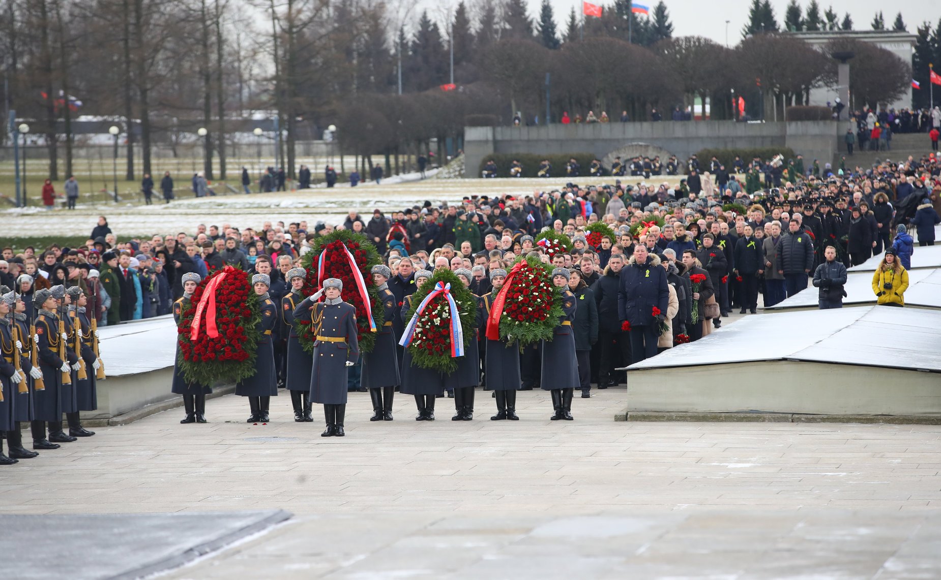 Памятные мероприятия, посвященные 76-й годовщине полного освобождения Ленинграда от фашистской блокады