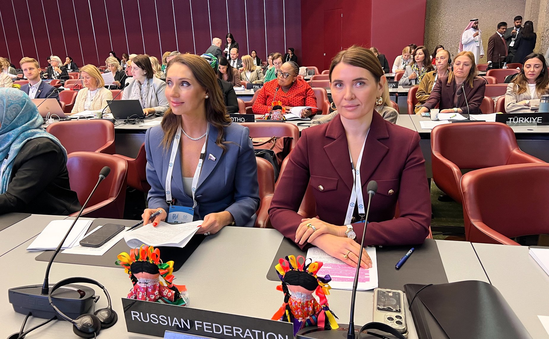 Сенаторы в составе делегации Федерального Собрания РФ участвуют в 151-й Ассамблее Межпарламентского союза в Женеве