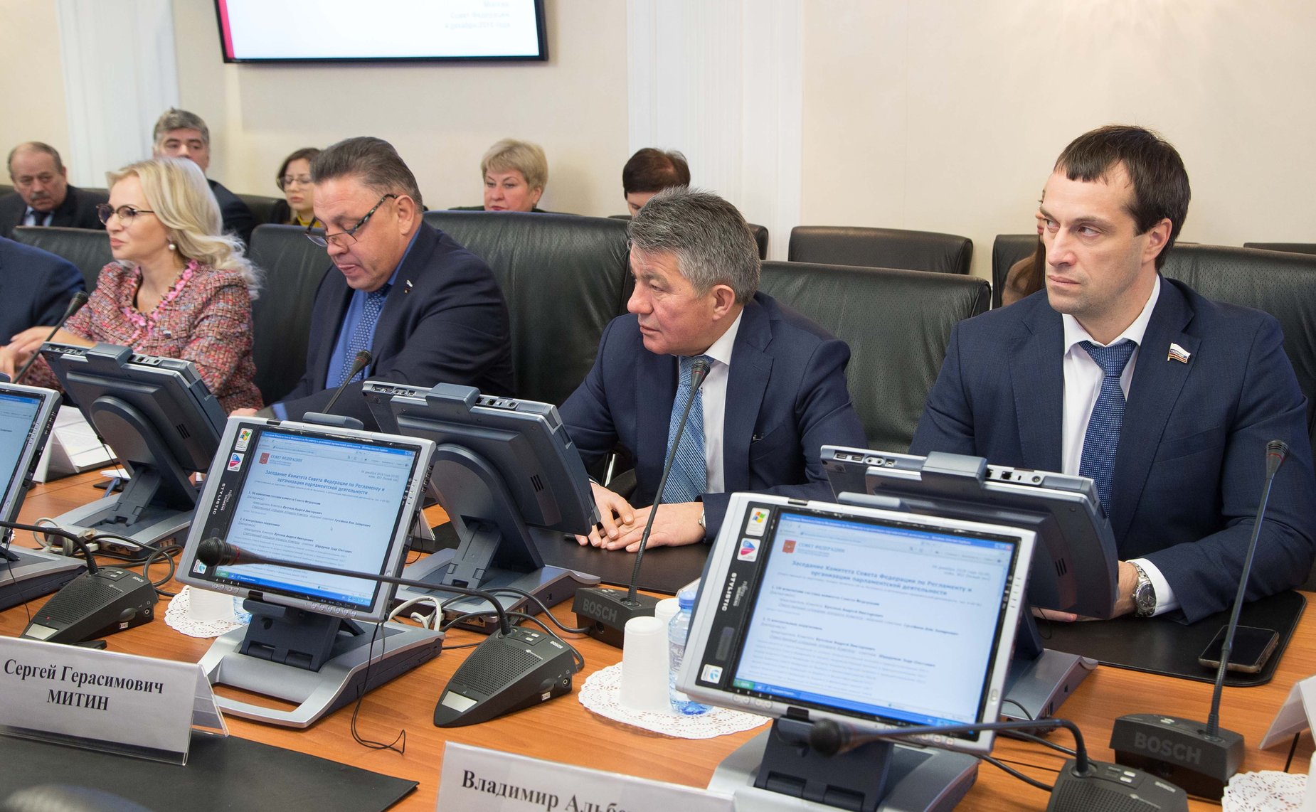 Заседание Комитета СФ по Регламенту и организации парламентской деятельности