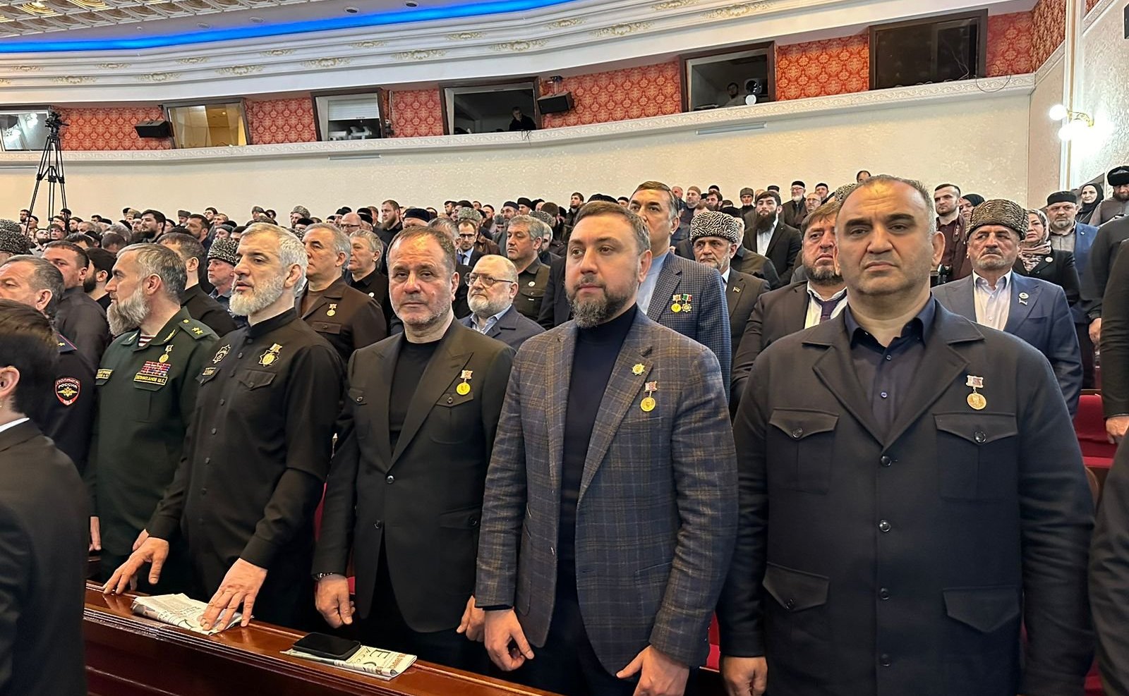 Мохмад Ахмадов принял участие в работе Съезда народов Чеченской Республики