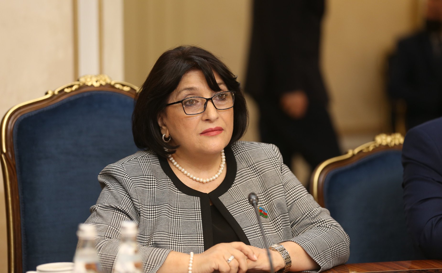 Председатель Милли Меджлиса Азербайджанской Республики Сахиба Гафарова
