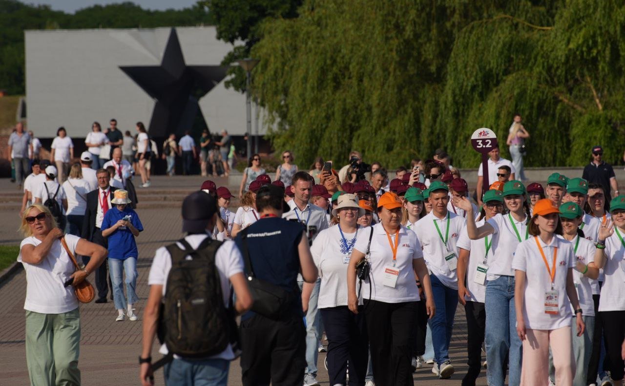Торжественная церемония старта проекта «Поезд Памяти» состоялась в мемориальном комплексе «Брестская крепость-герой»