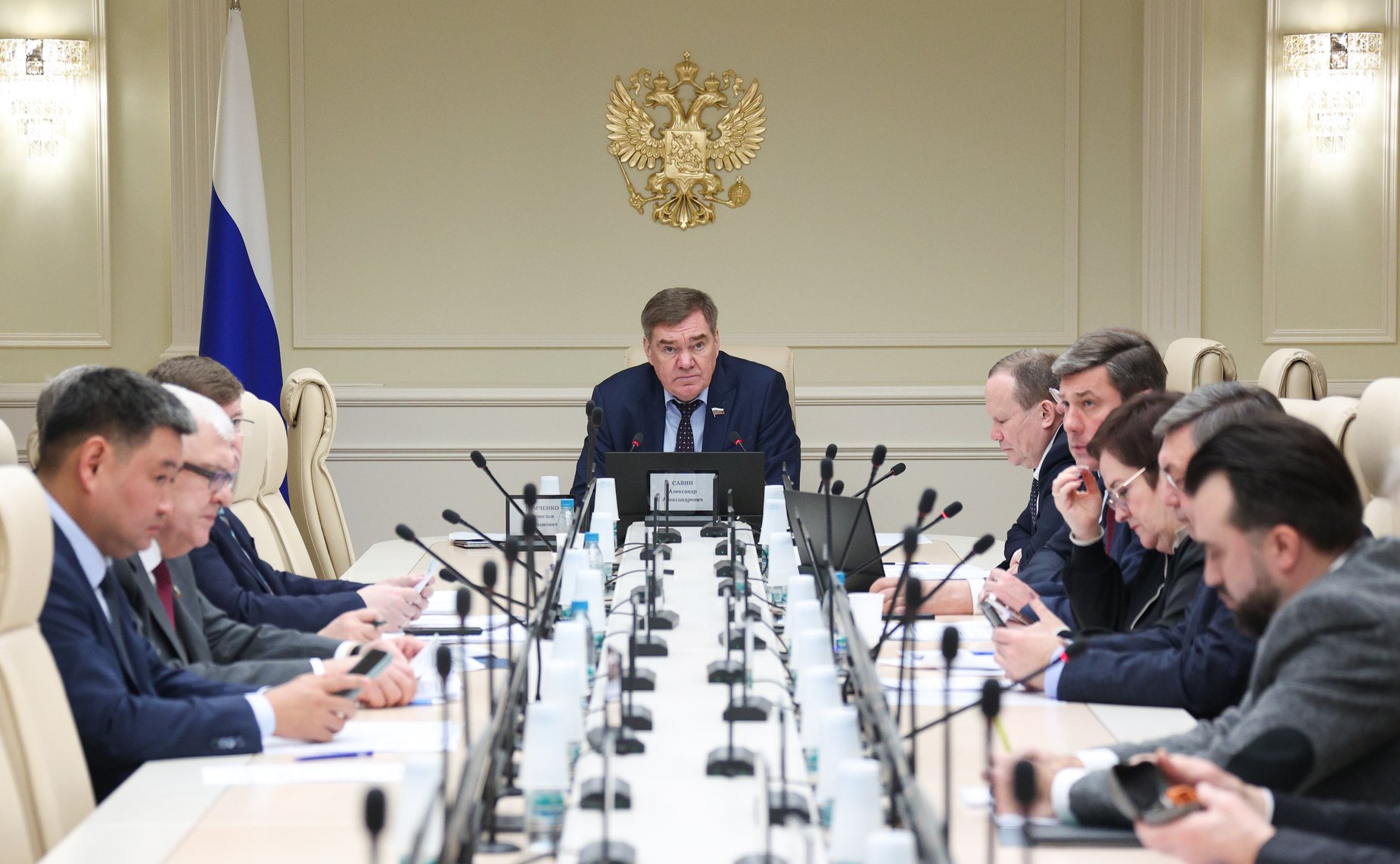 Заседание Комитета Совета Федерации по Регламенту и организации парламентской деятельности