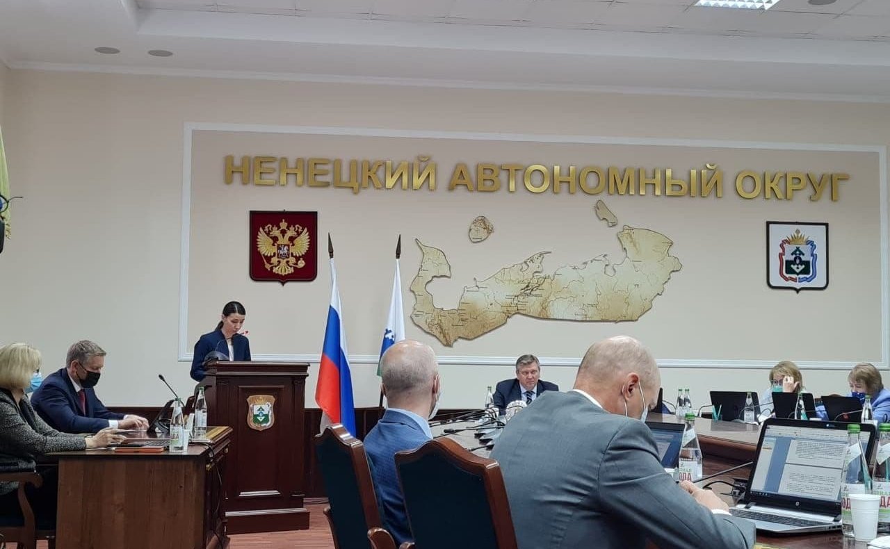 Денис Гусев принял участие в сессии Собрания депутатов Ненецкого автономного округа