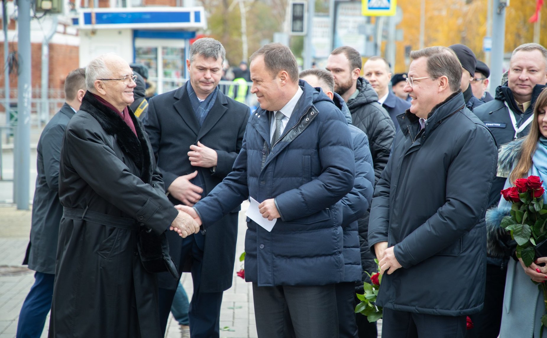 Фарит Мухаметшин в Самаре принял участие в Параде Памяти, посвященном военному смотру 7 ноября 1941 года