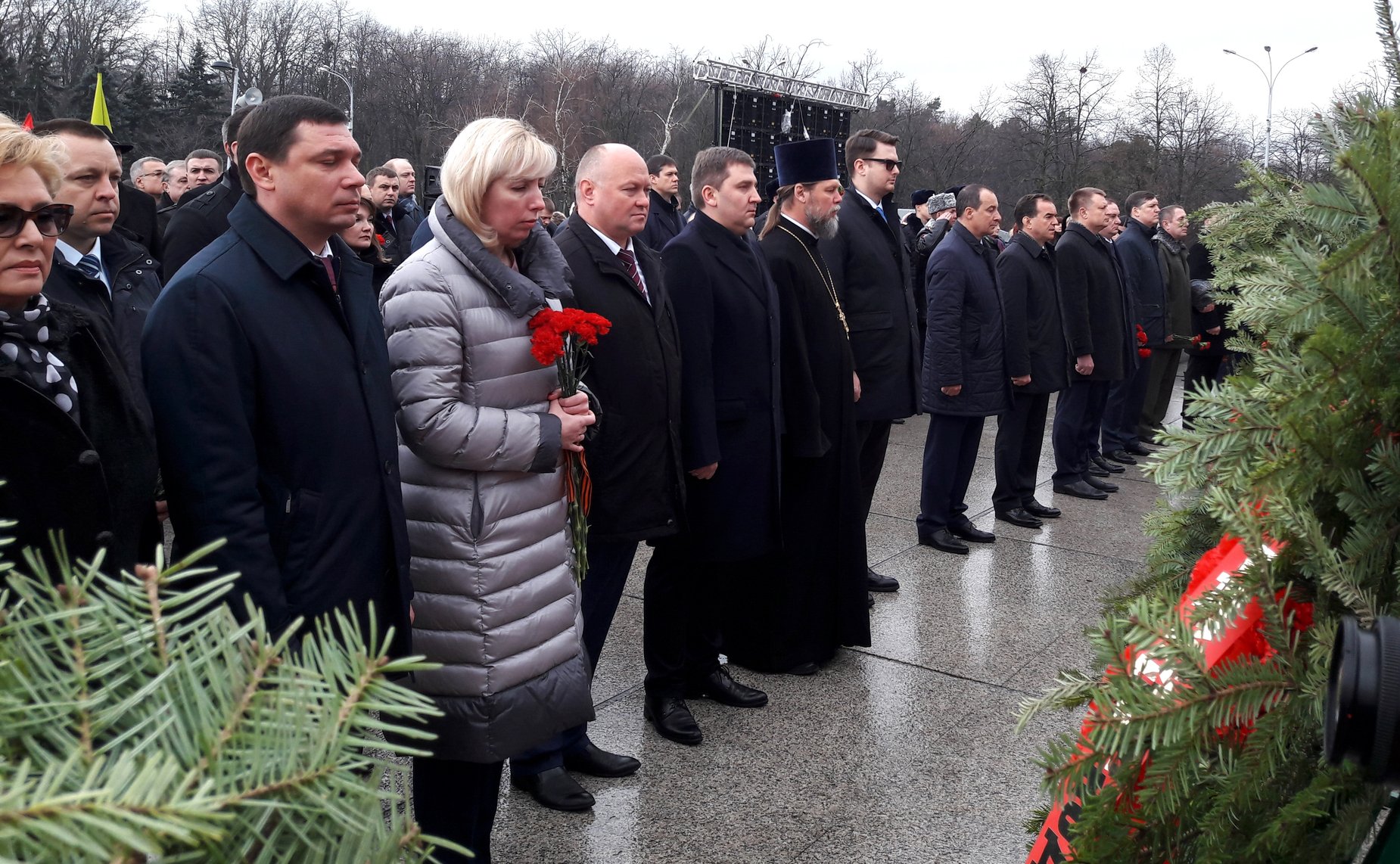 А. Кондратенко принял участие митинге, посвящённом 75-летию освобождения Краснодара от немецко-фашистских захватчиков