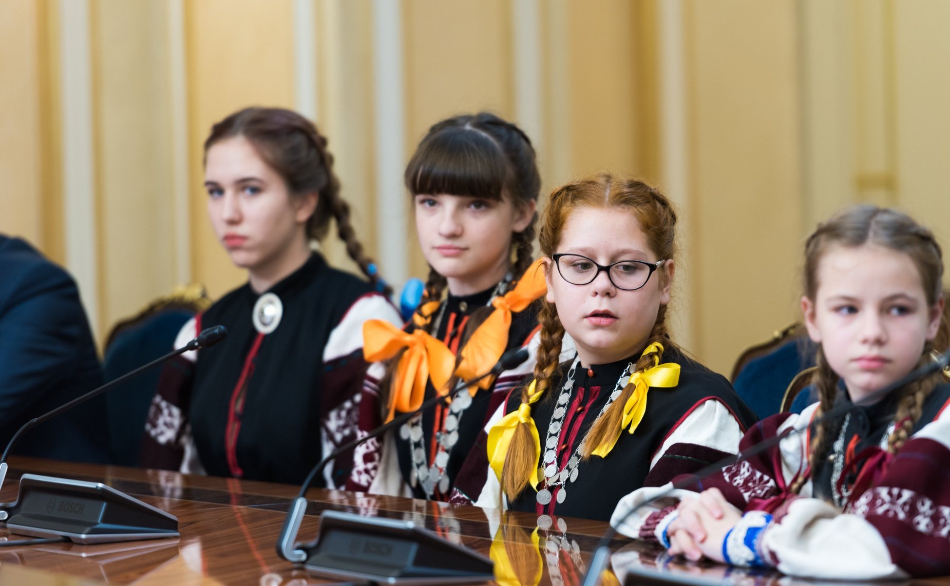 Встреча сенаторов с детьми-победителями Международного культурно-образовательного проекта «Таланты Арктики. Дети»