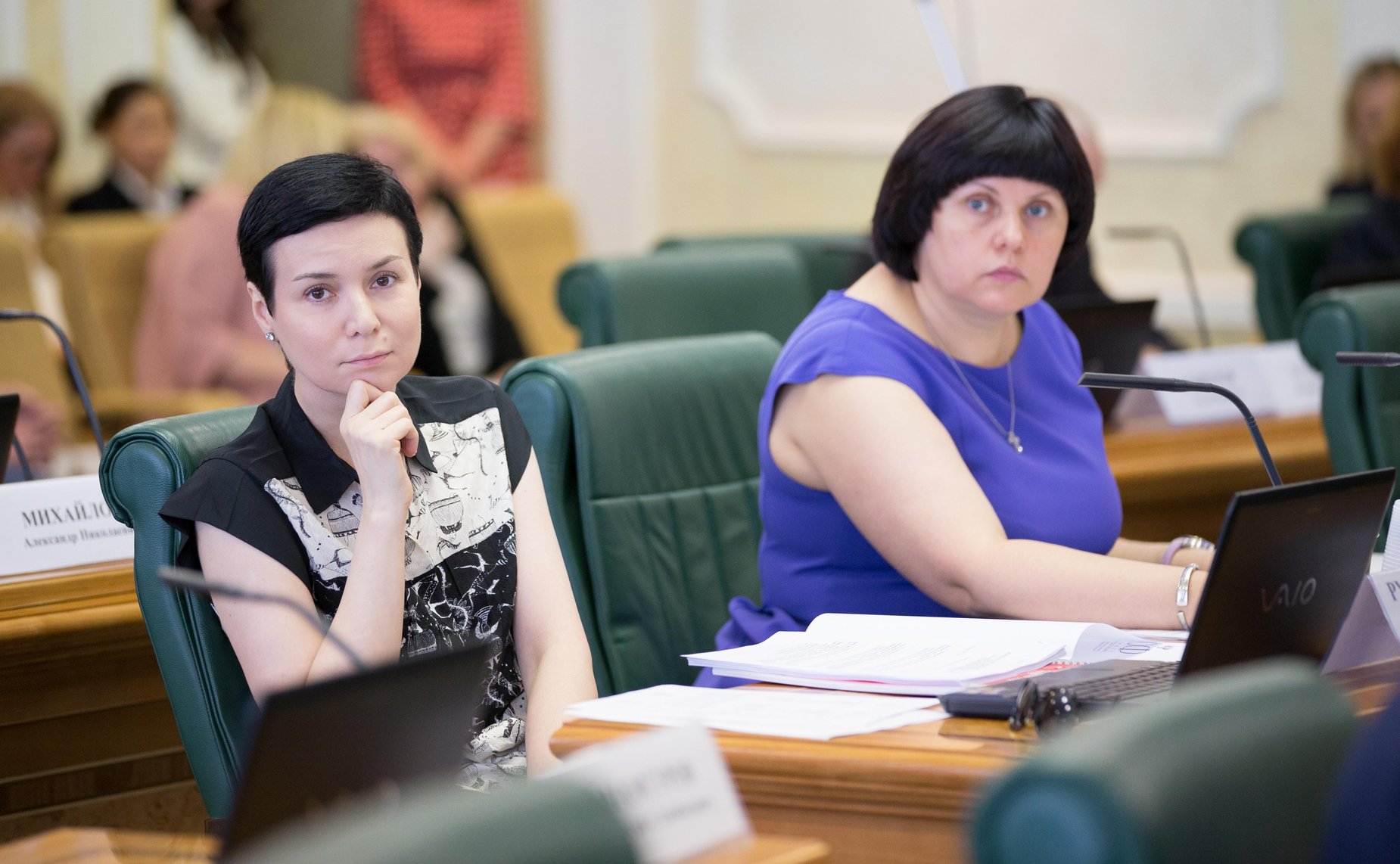 Ирина Рукавишникова и Елена Афанасьева