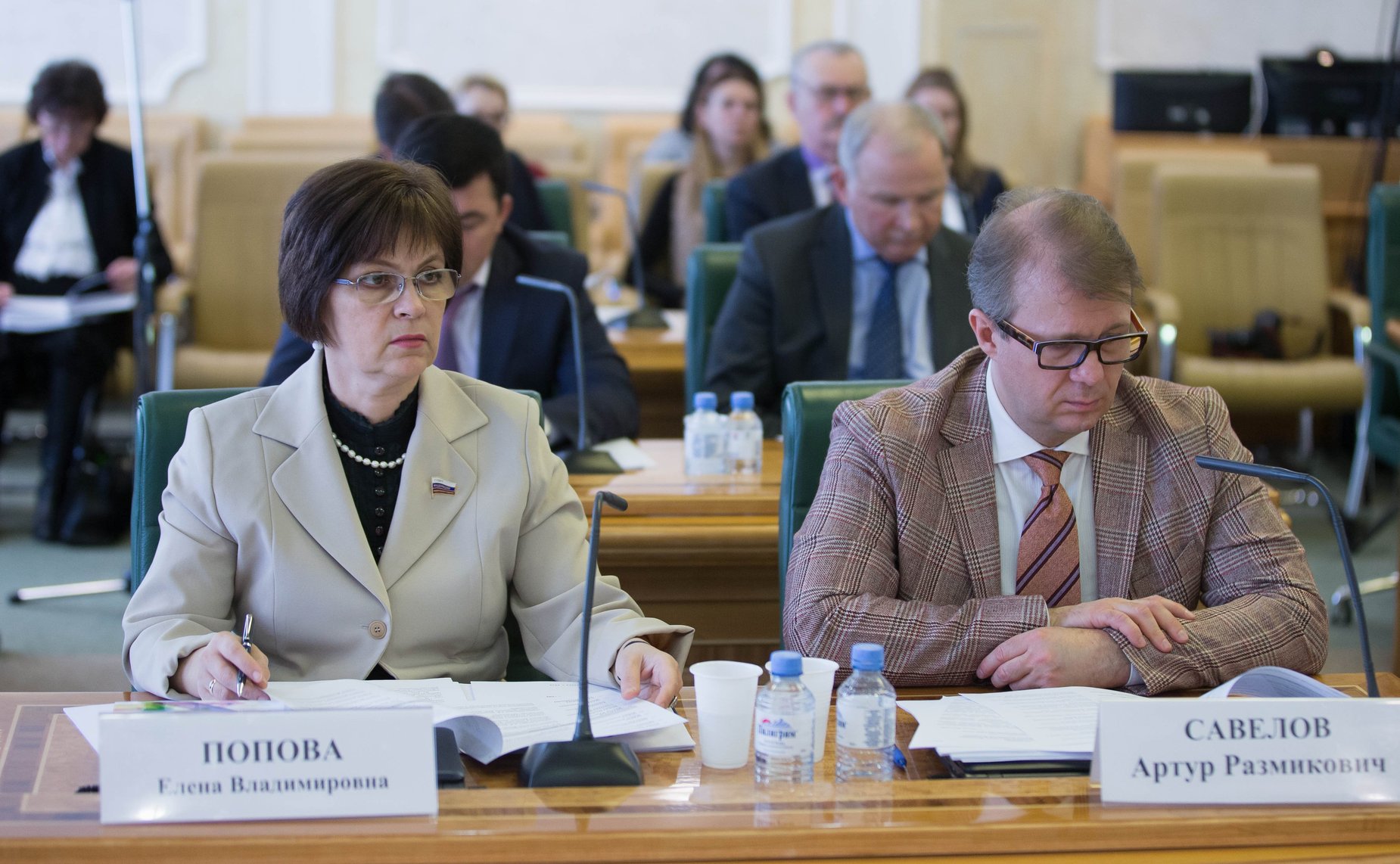 Елена Попова и Артур Савелов