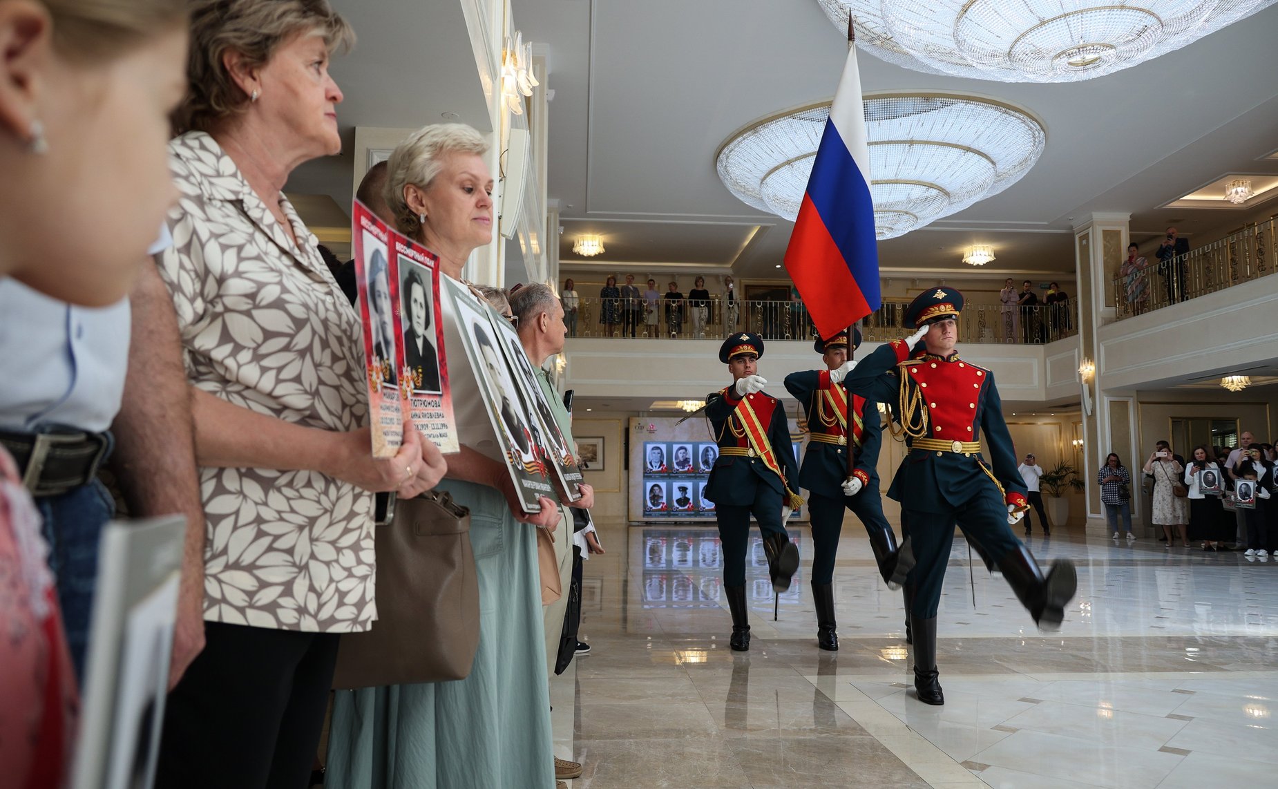 В Совете Федерации состоялась торжественная церемония открытия выставки «Память поколений»