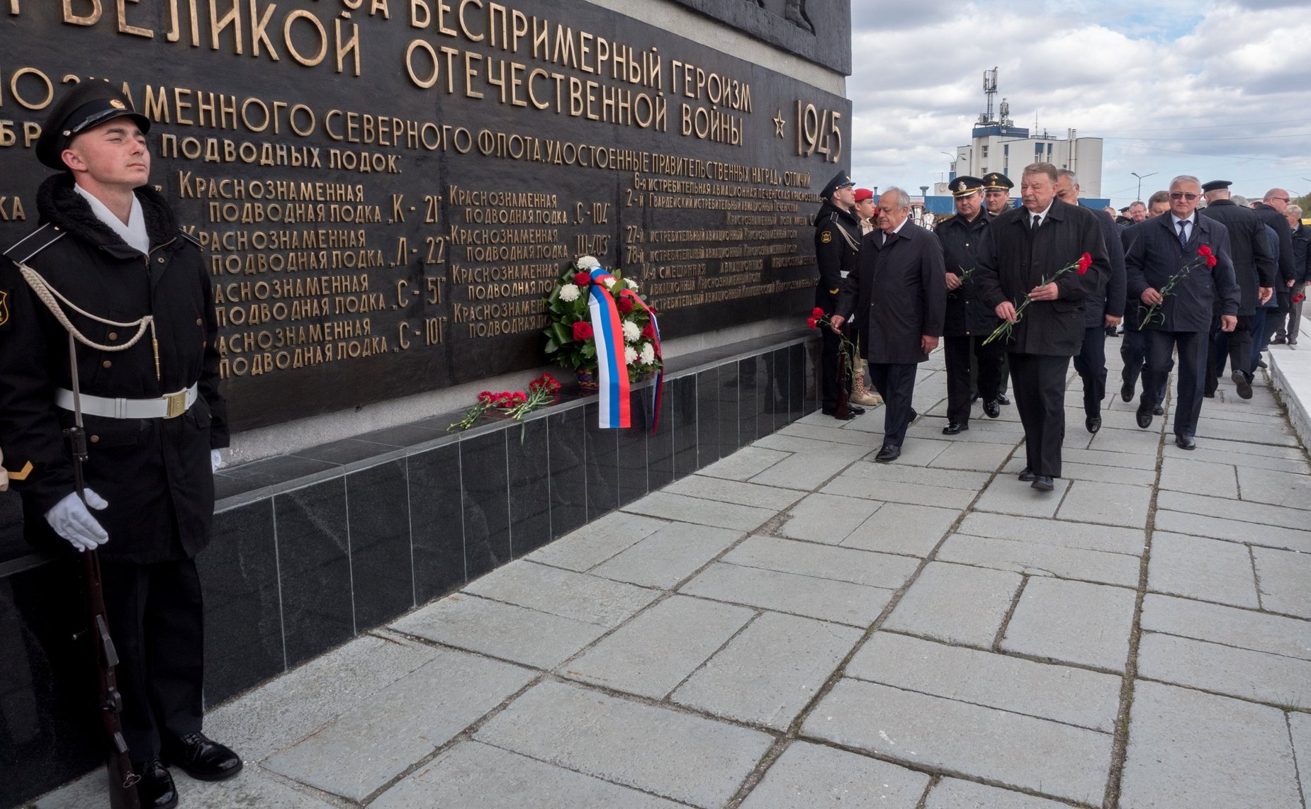 Выездное заседание Комитета СФ по обороне и безопасности в Гаджиево (Мурманская область)