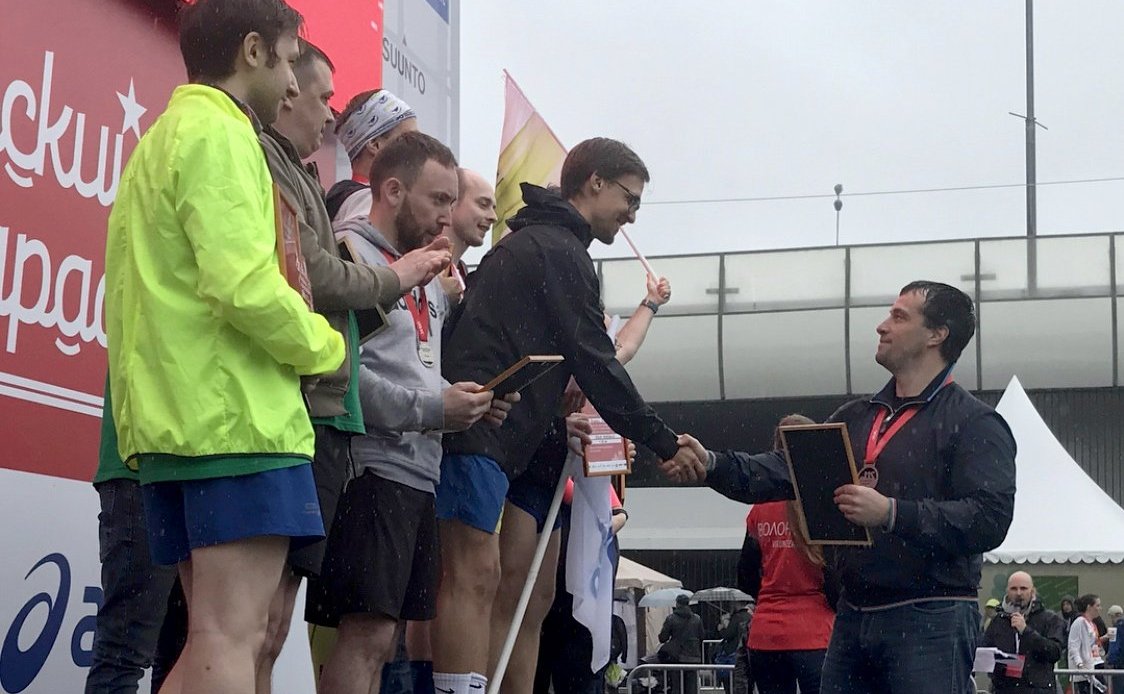 В Москве прошёл полумарафон, в котором принял участие Э. Исаков