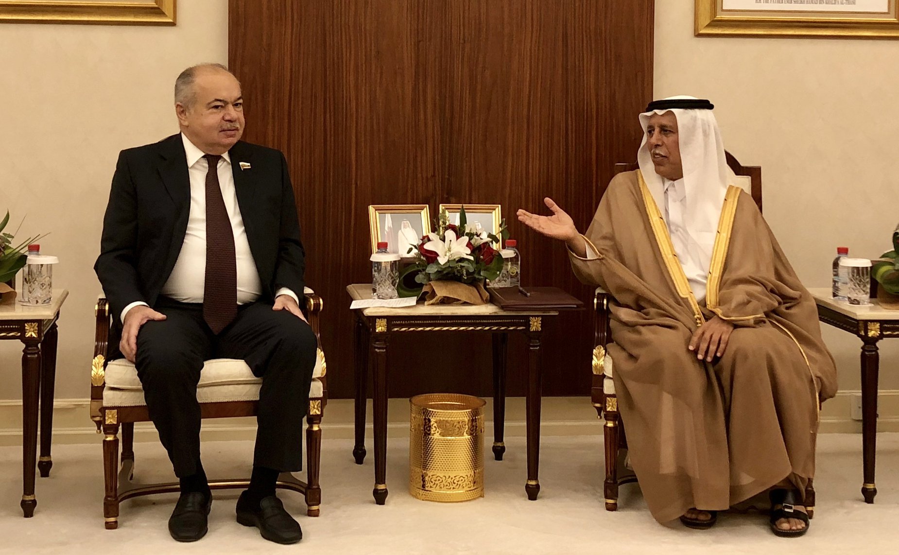 Рабочий визит делегации Совета Федерации во главе с заместителем Председателя СФ Ильясом Умахановым в Государство Катар