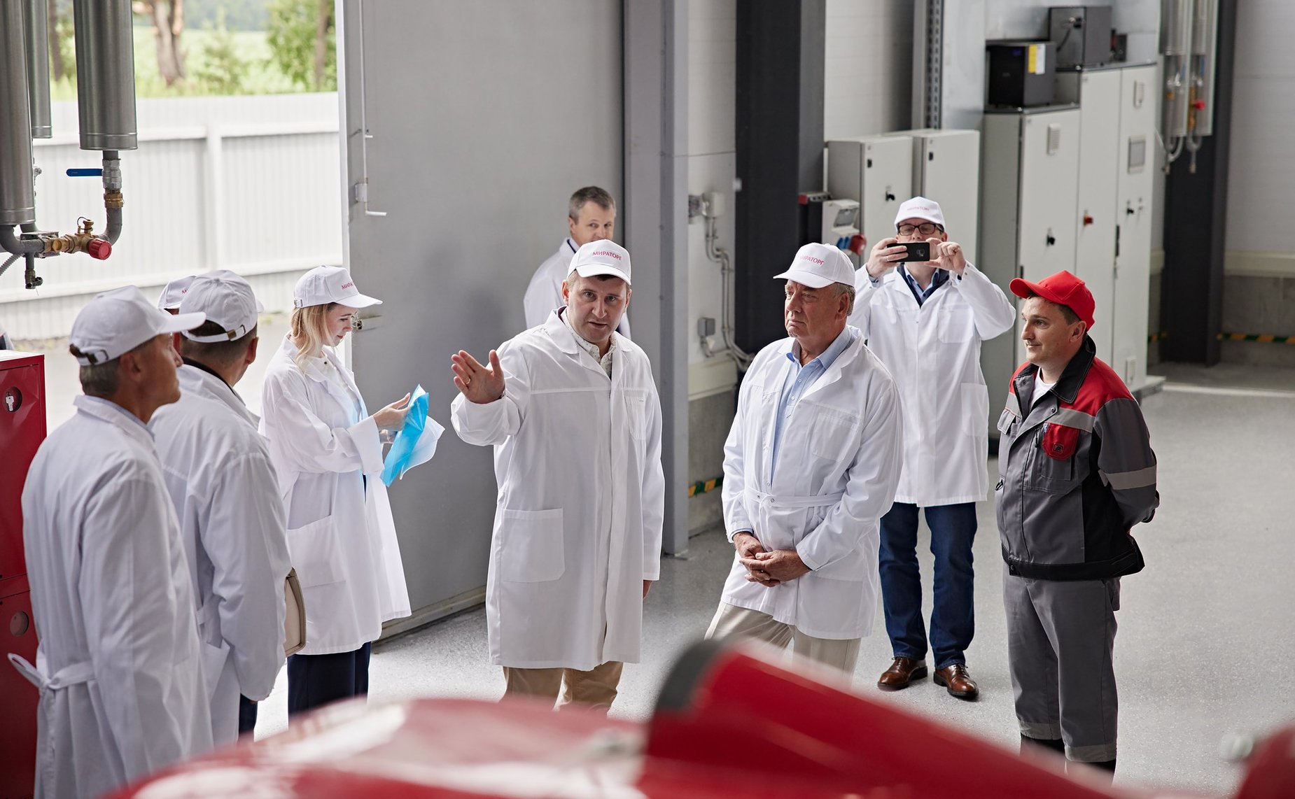 Сергей Митин поснтил производства одного из агропромышленных холдингов в Брянской области