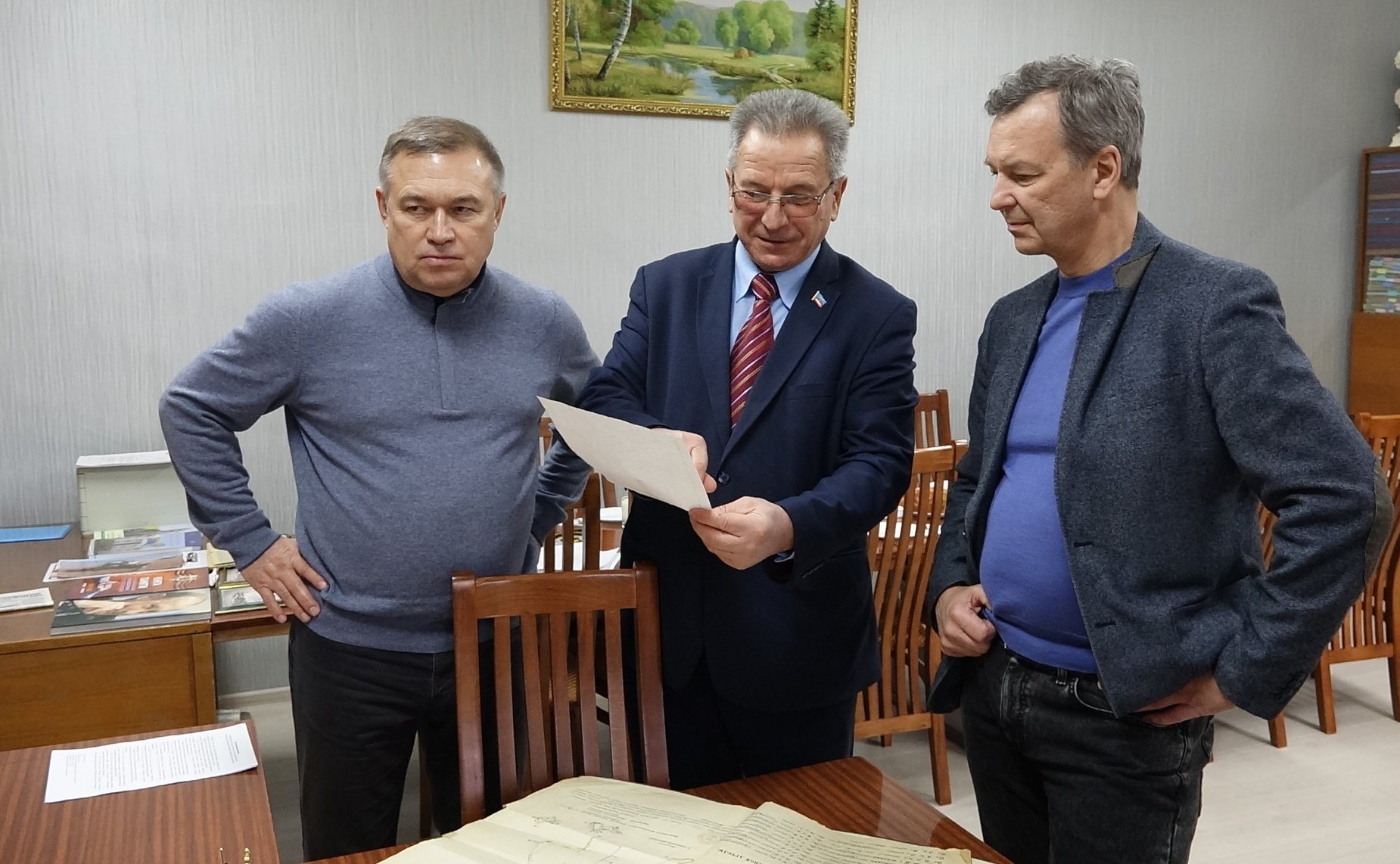 Первый заместитель Председателя СФ Андрей Яцкин и председатель Комитета СФ по аграрно-продовольственной политике и природопользованию Александр Двойных в ходе поездки в Ростовскую область посетили ряд сельскохозяйственных предприятий