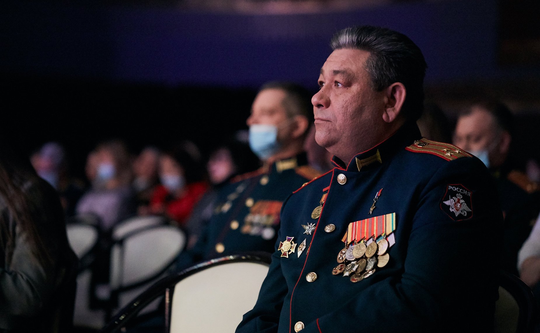 Олег Цепкин принял участие в прошедшем в регионе торжественном мероприятии, посвящённом Дню защитника Отечества