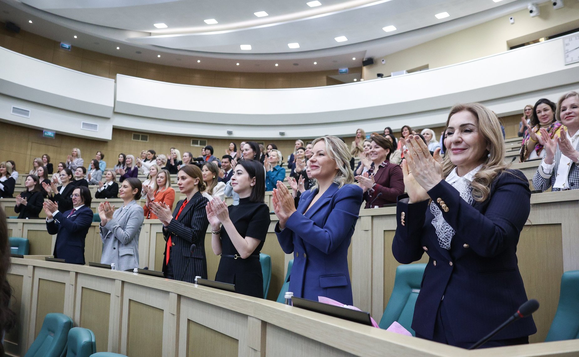 Встреча Председателя Совета Федерации Валентины Матвиенко с женщинами-предпринимателями «Голос женского бизнеса»