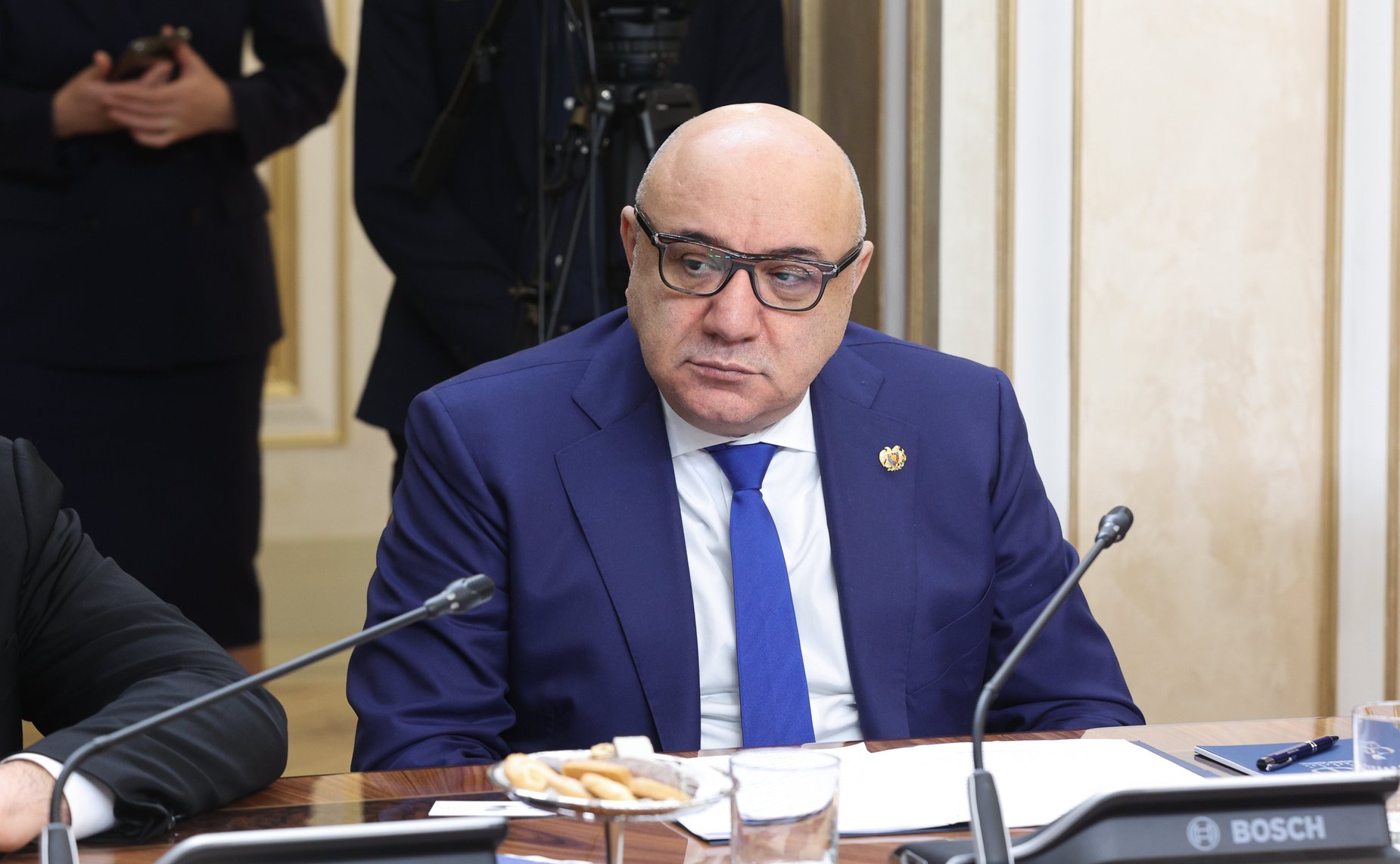 Встреча Председателя Совета Федерации Валентины Матвиенко с Председателем Национального Собрания Республики Армения Аленом Симоняном