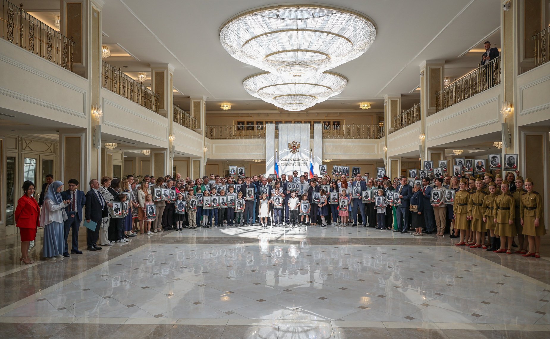 В Совете Федерации состоялась торжественная церемония открытия выставки «Память поколений»
