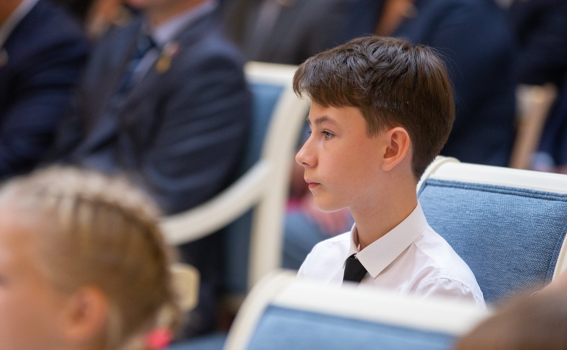 Торжественная церемония награждения детей и подростков, проявивших личное мужество в экстремальных ситуациях и спасших человеческие жизни