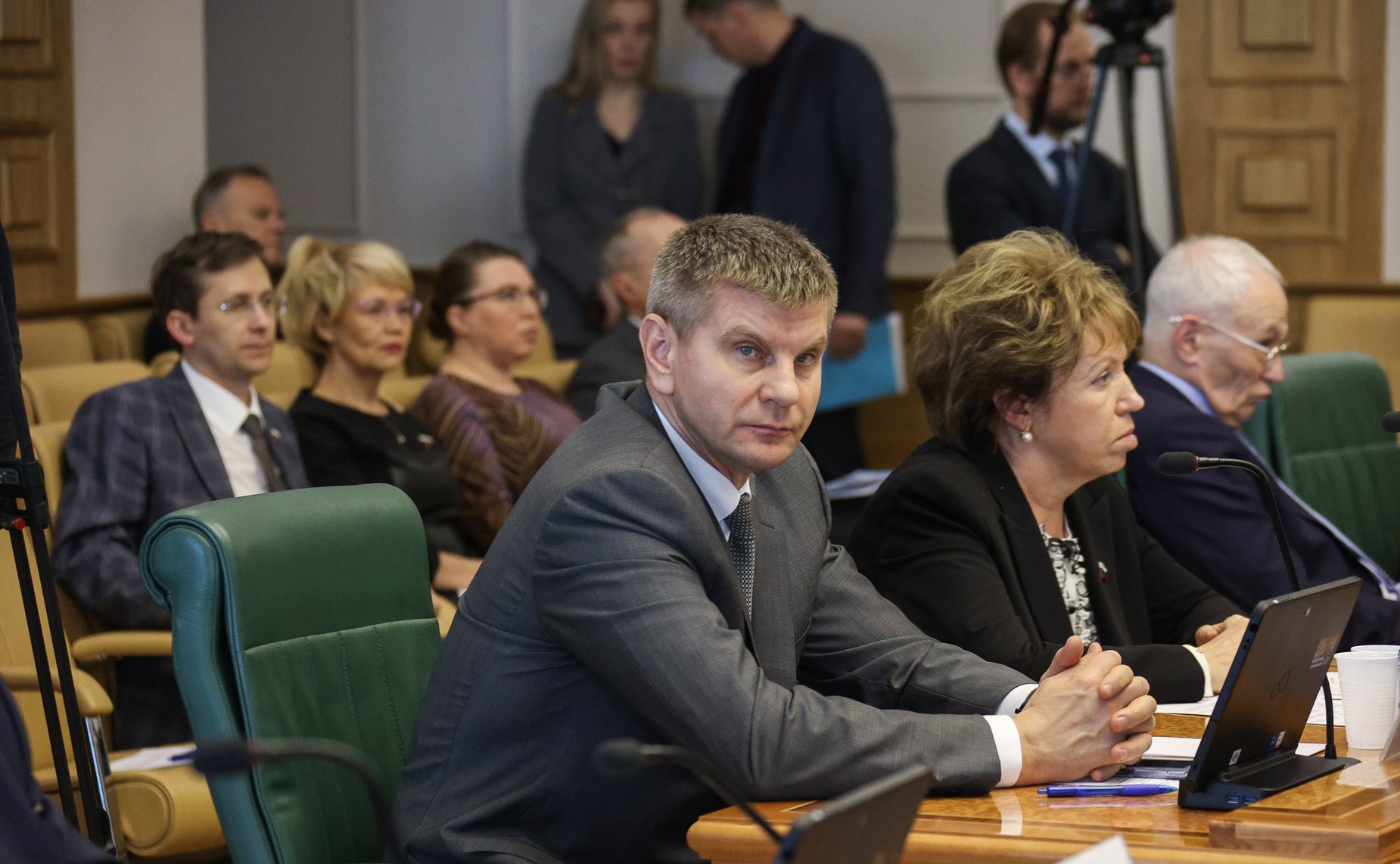 Встреча сенаторов Российской Федерации с генеральным директором — председателем правления ОАО «РЖД» Олегом Белозеровым в формате «Открытого диалога»