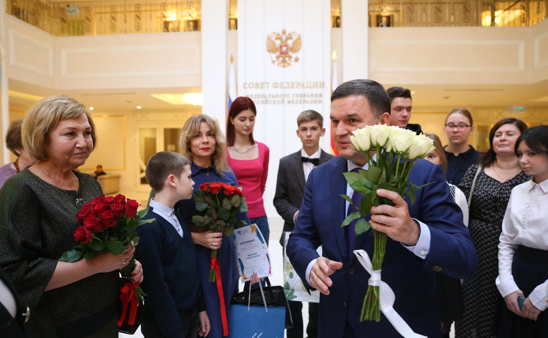 Экскурсия по зданию СФ для Ленинградского областного отделения Российского детского фонда