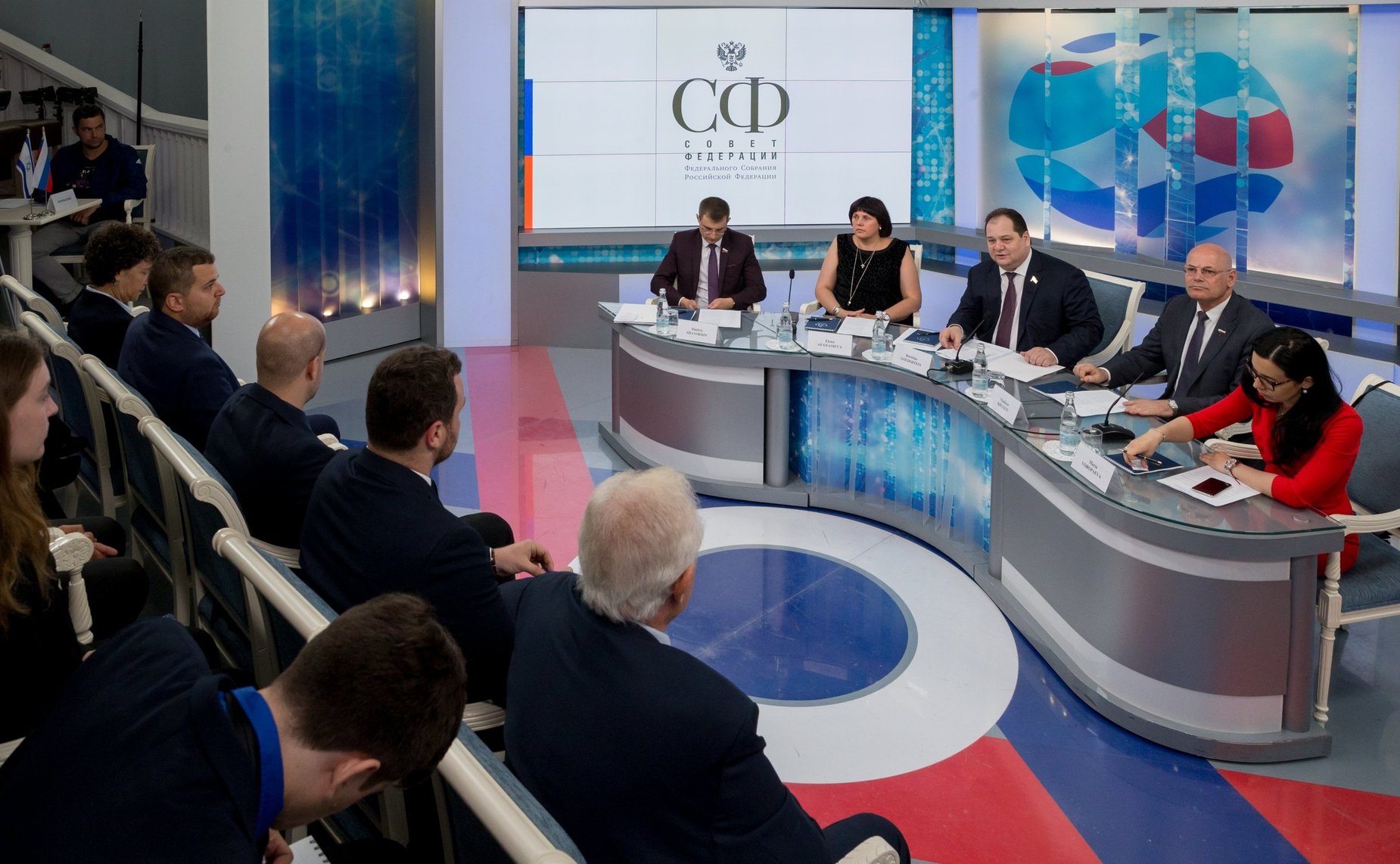 Встреча сенаторов с делегацией школьников-участников проекта «Молодые послы из Израиля»