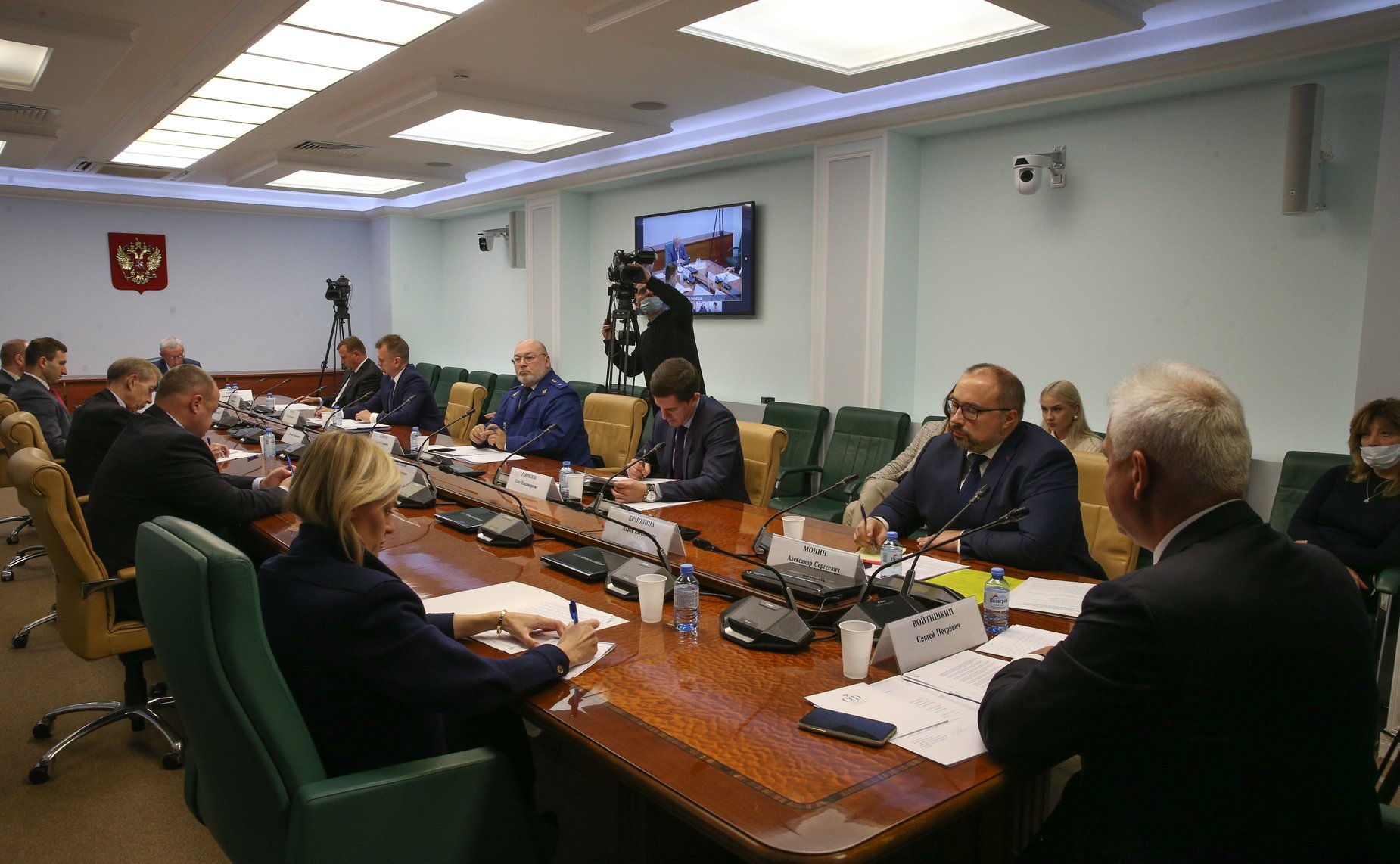 Заседание Временной комиссии СФ по защите государственного суверенитета и противодействию вмешательству во внутренние дела РФ