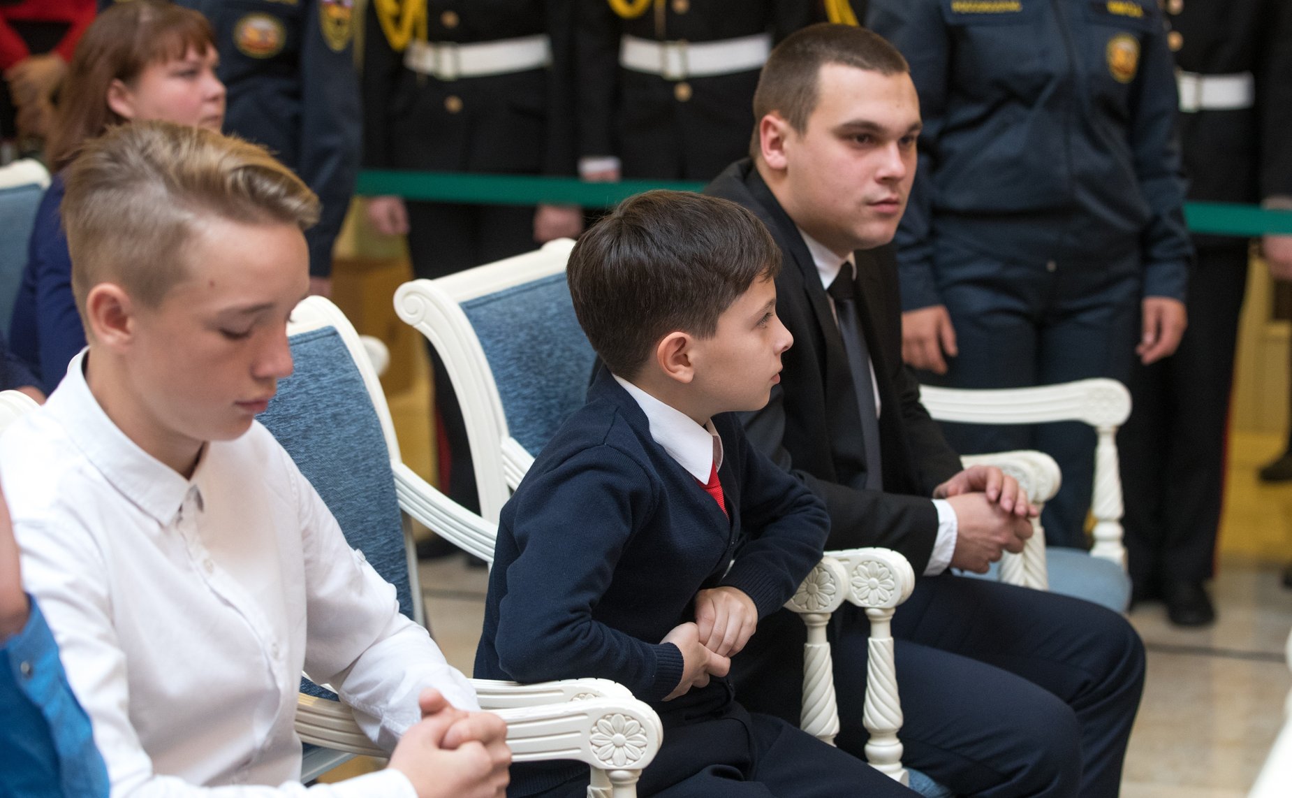 Торжественная церемония награждения и чествования детей и подростков, проявивших личное мужество в экстремальных ситуациях