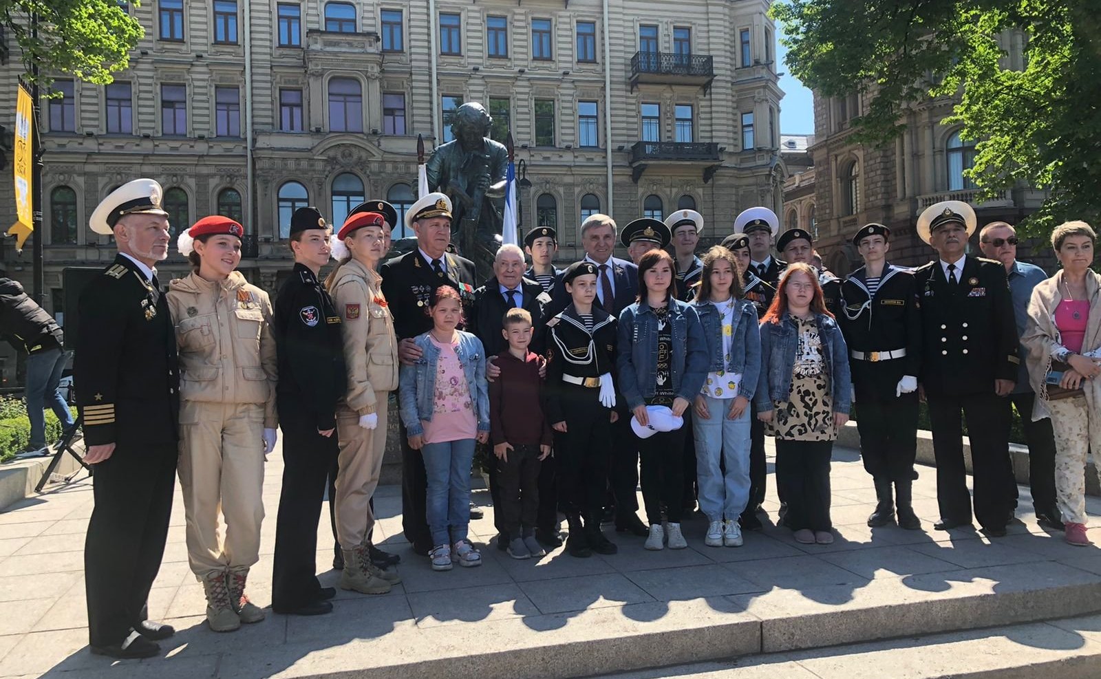 Дети военнослужащих из Марий Эл посетили Санкт-Петербург