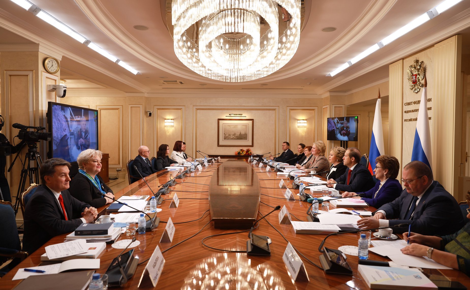 Заседание Совета при Президенте РФ по реализации государственной политики в сфере защиты семьи и детей