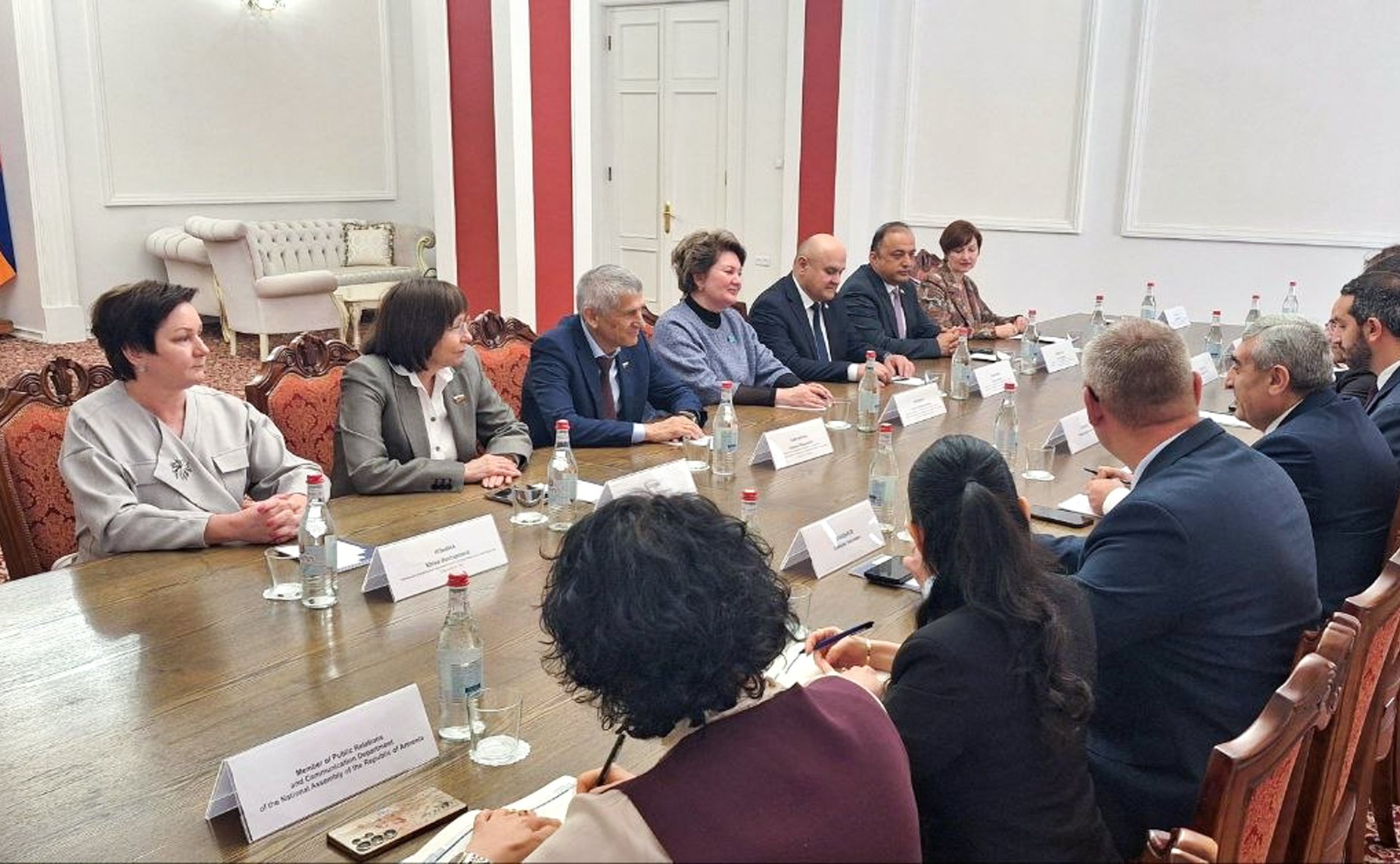 Участие сенаторов РФ в заседании Постоянной комиссии МПА СНГ по аграрной политике, природным ресурсам и экологии