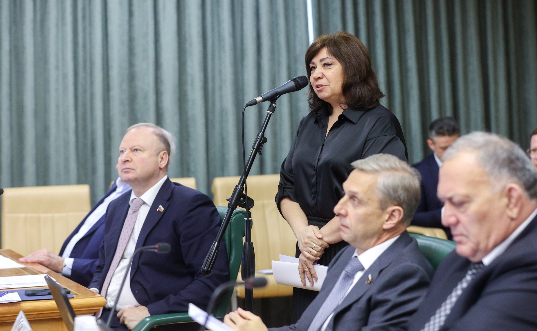 Совместное заседание комитетов СФ на тему «Обсуждение представленных Президентом Российской Федерации кандидатур для проведения консультаций на должности прокуроров субъектов РФ и Уральского транспортного прокурора»