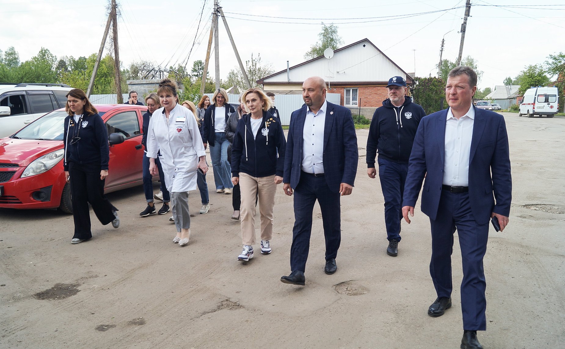 Сенаторы посетили ГБУЗ Калужской области «Центральная межрайонная больница № 3» (г. Козельск)