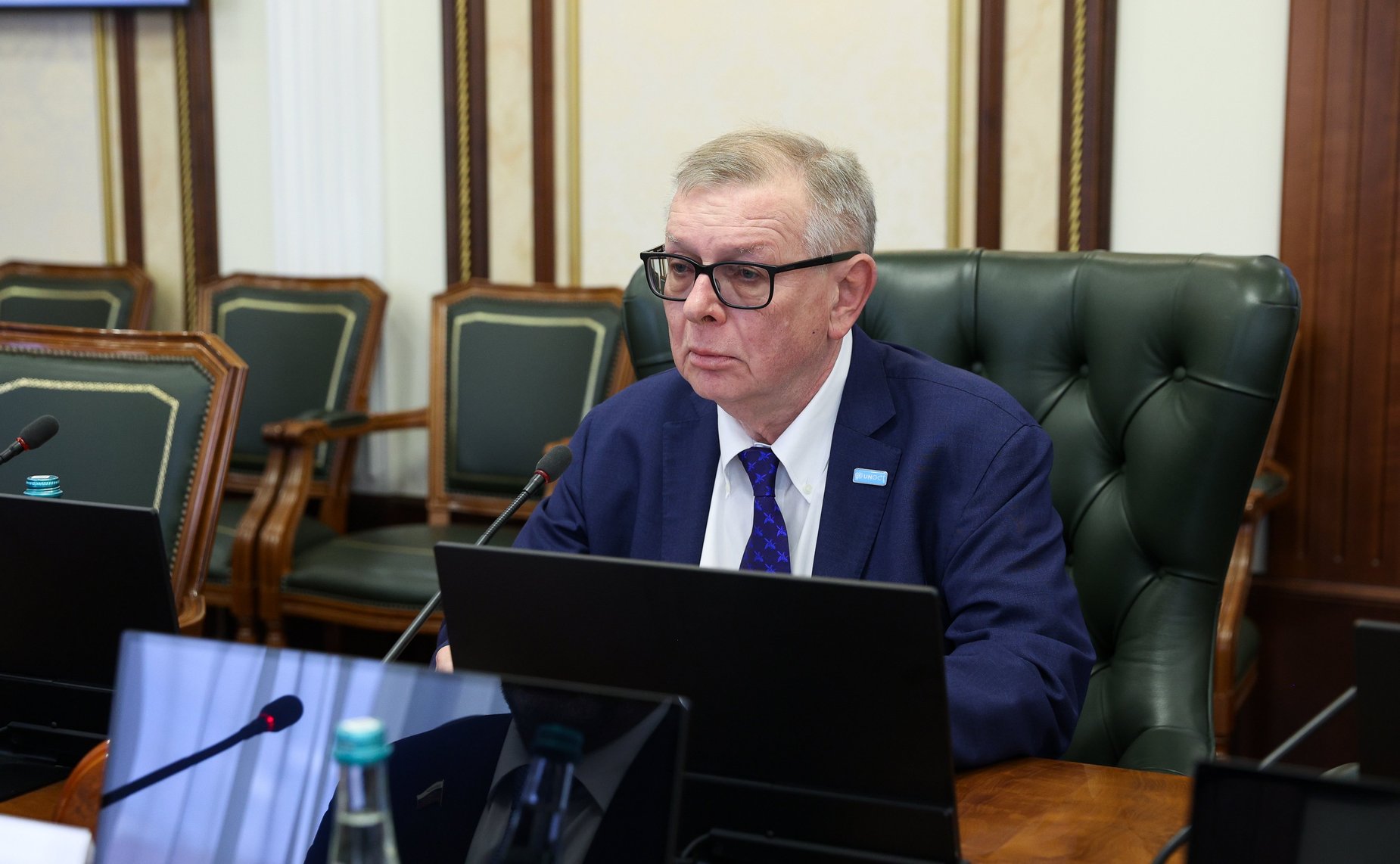 Встреча Константина Косачева c исполняющим обязанности заместителя Генерального секретаря ООН, Руководителем Управления ООН по контртерроризму