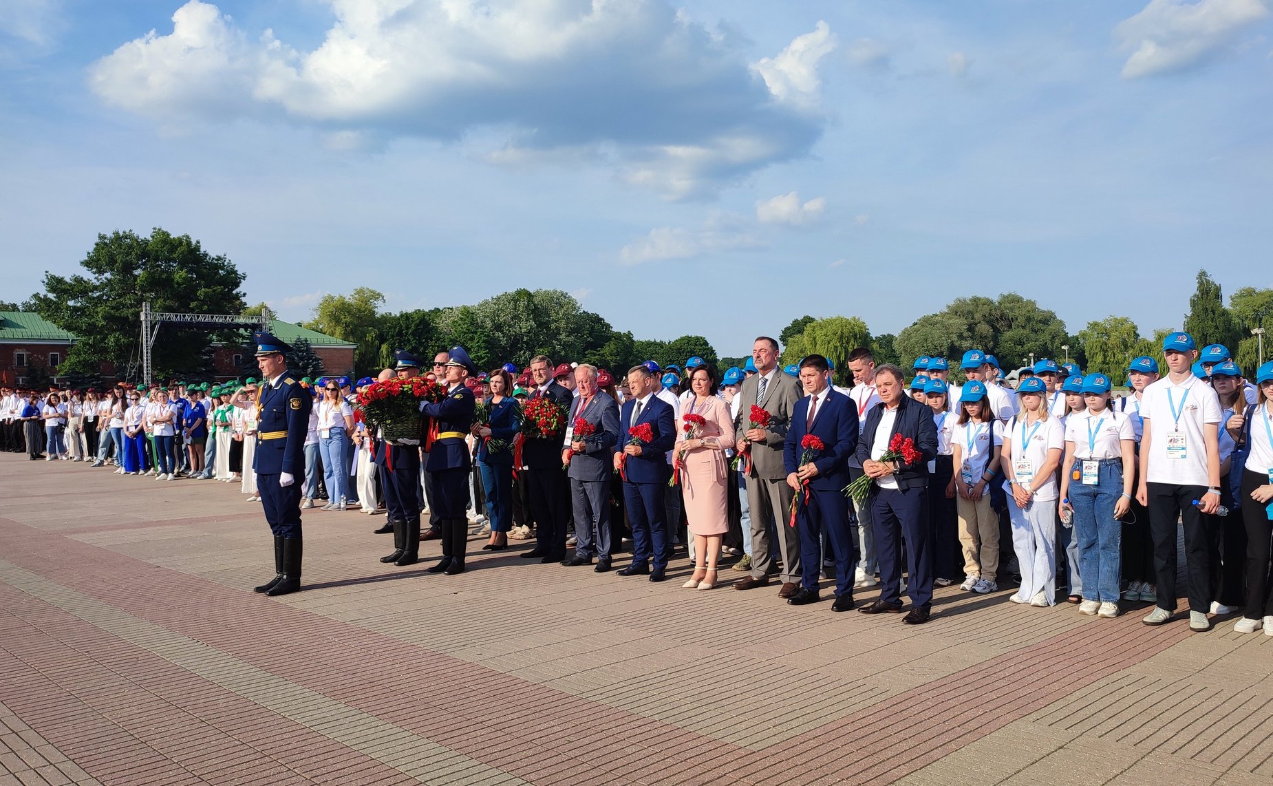 Торжественная церемония старта проекта «Поезд Памяти» состоялась в мемориальном комплексе «Брестская крепость-герой»