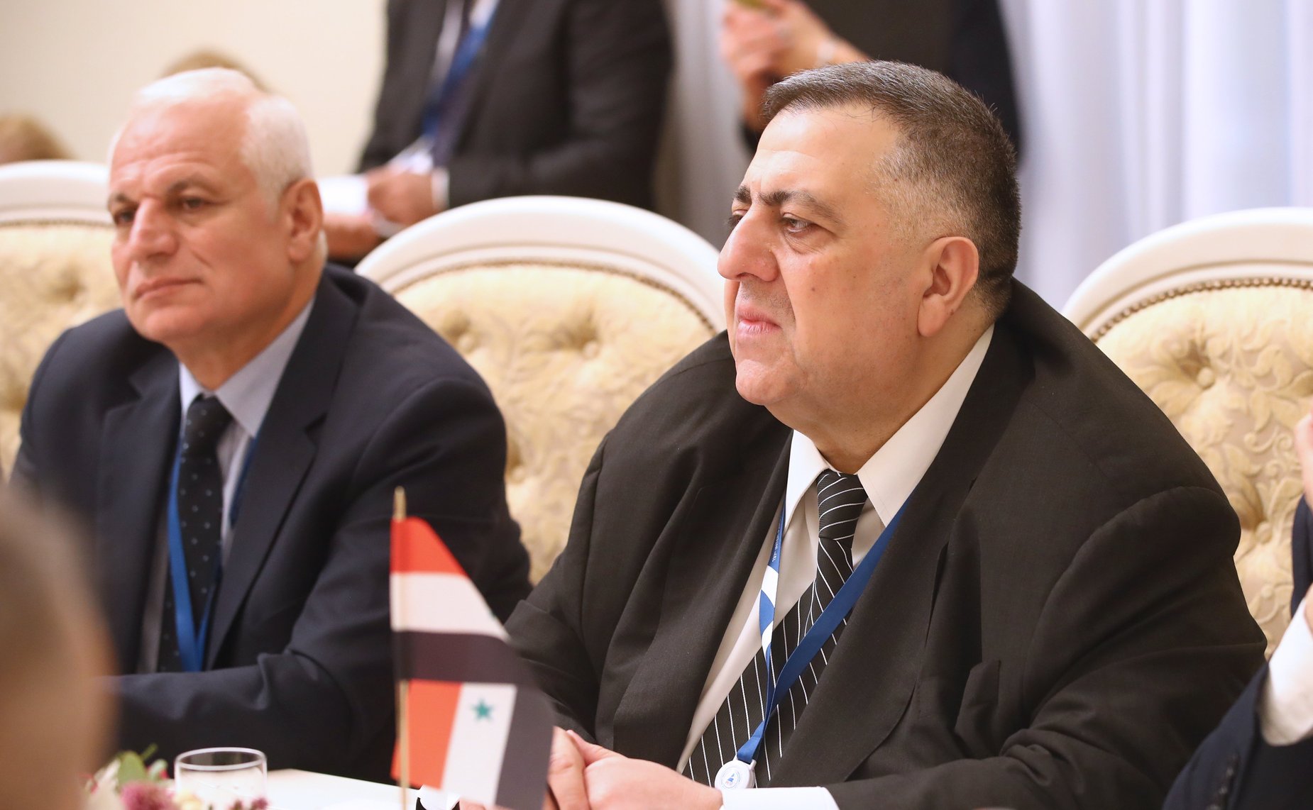 Валентина Матвиенко провела встречу с Председателем Народного совета Сирийской Арабской Республики Хамудом Юсефом Ас-Саббагом