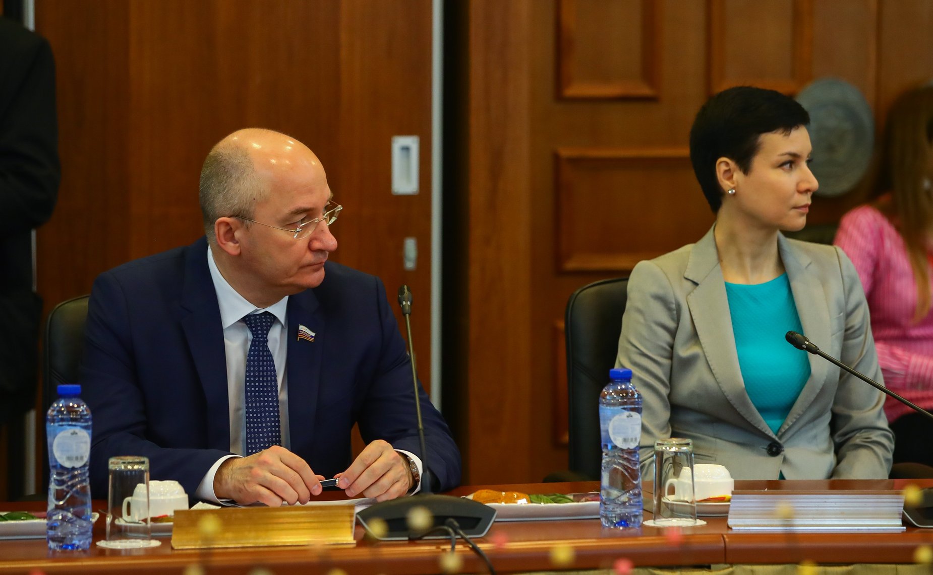 Олег Цепкин и Ирина Рукавишникова