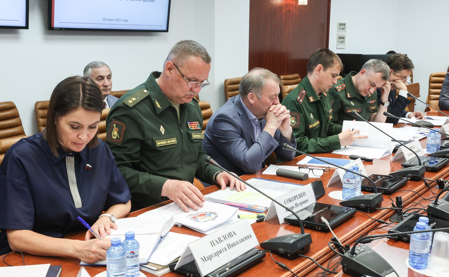 Совещание Комитета СФ по обороне и безопасности совместно с Комитетом СФ по международным делам