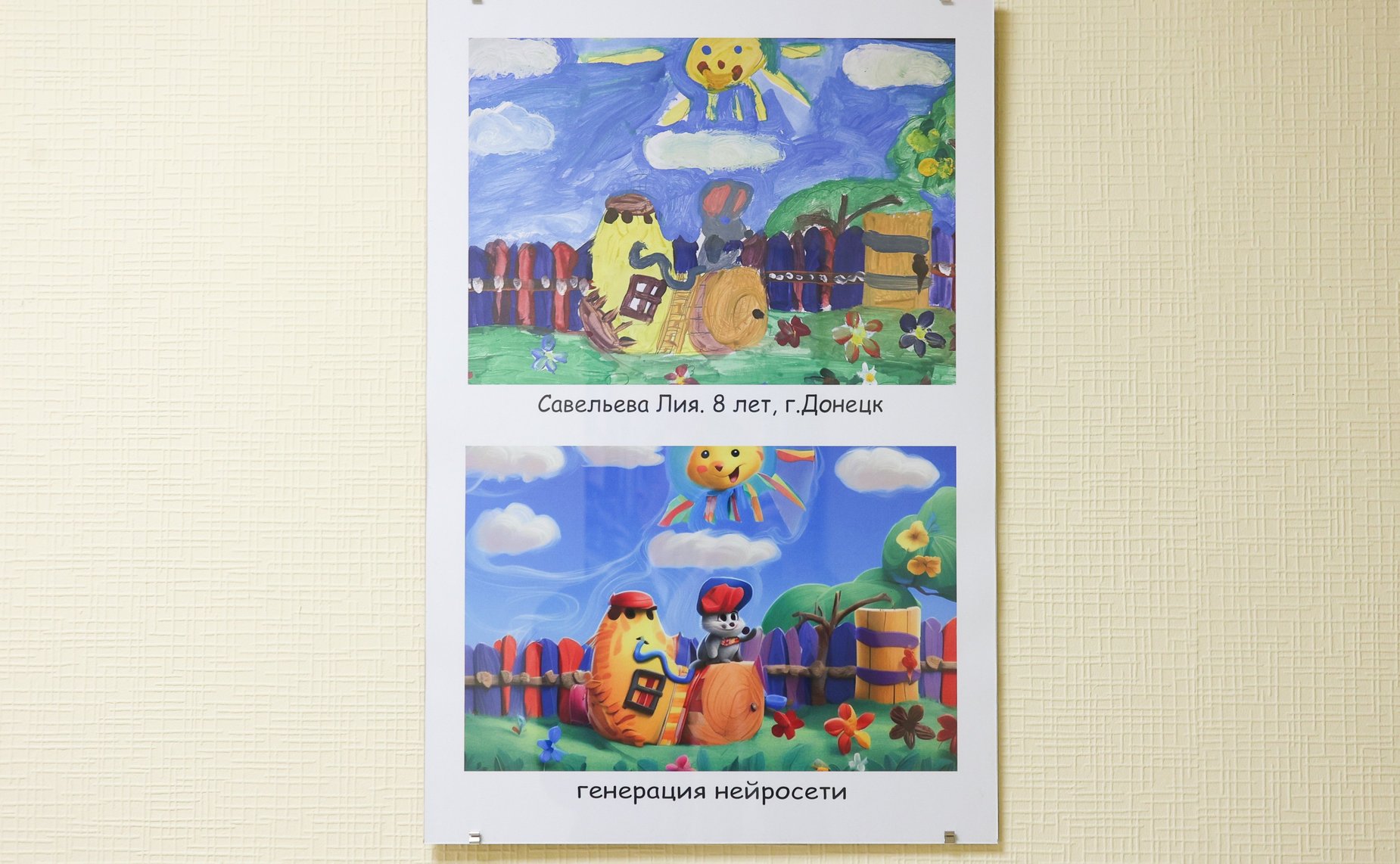 Открытие выставки «Новая реальность глазами юных строителей будущей России»