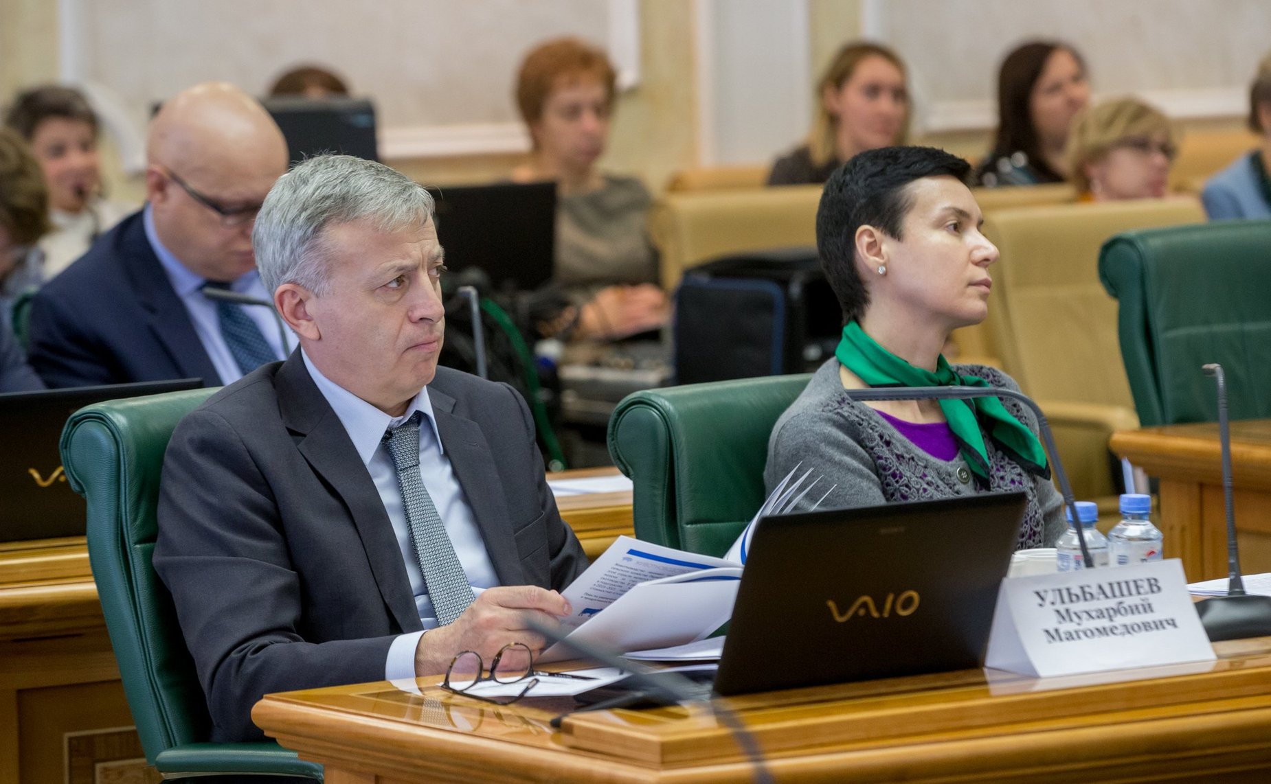 Мухарбий Ульбашев и Ирина Рукавишникова